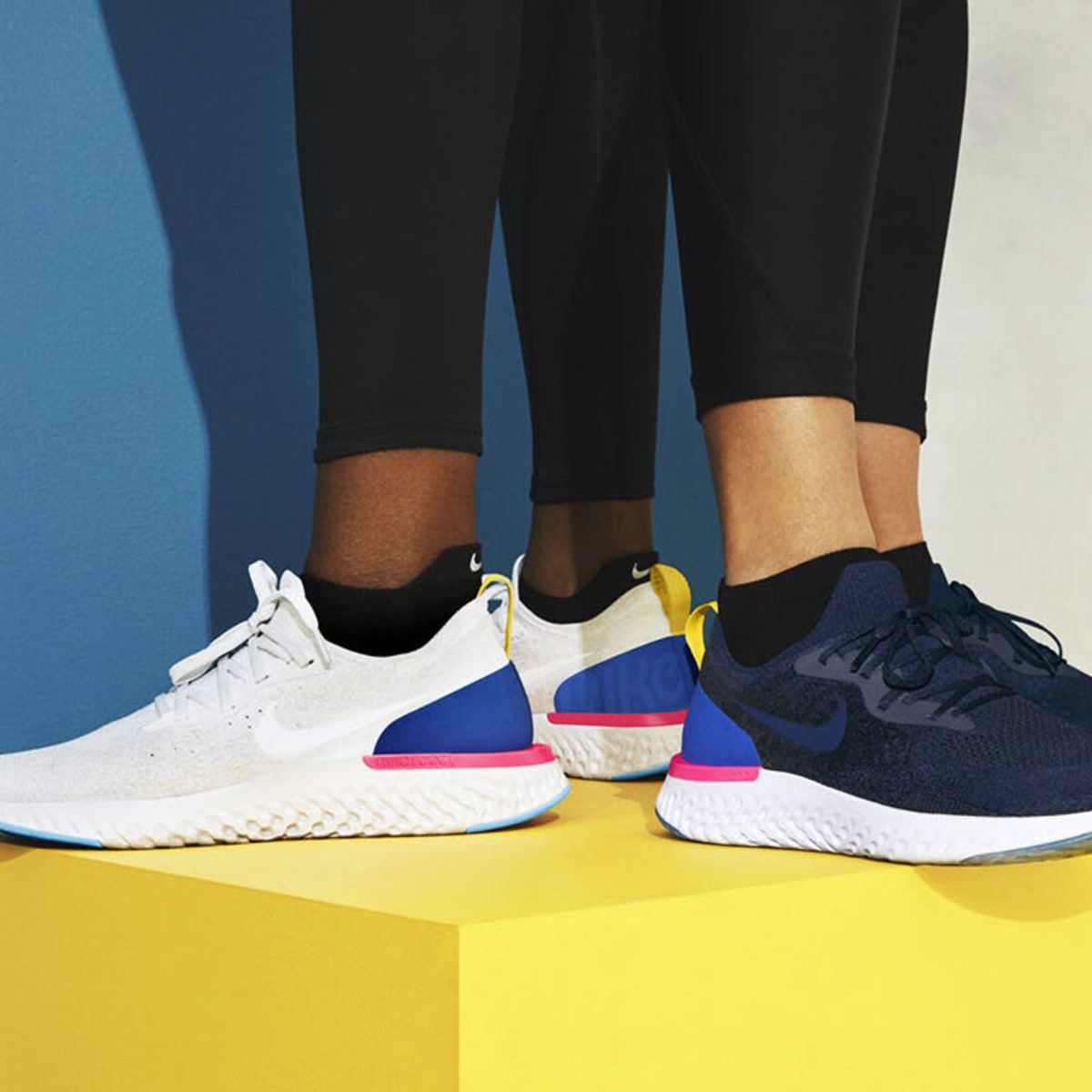 women's nike epic react flyknit running shoes