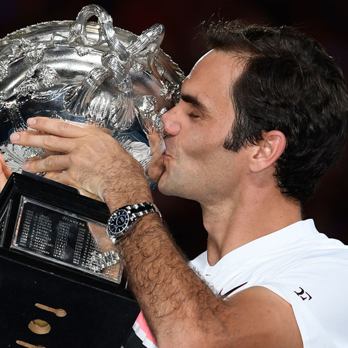 kedelig Afslag Almindelig Australian Open 2018: Roger Federer beats Marin Cilic for 20th Slam -  Sports Illustrated