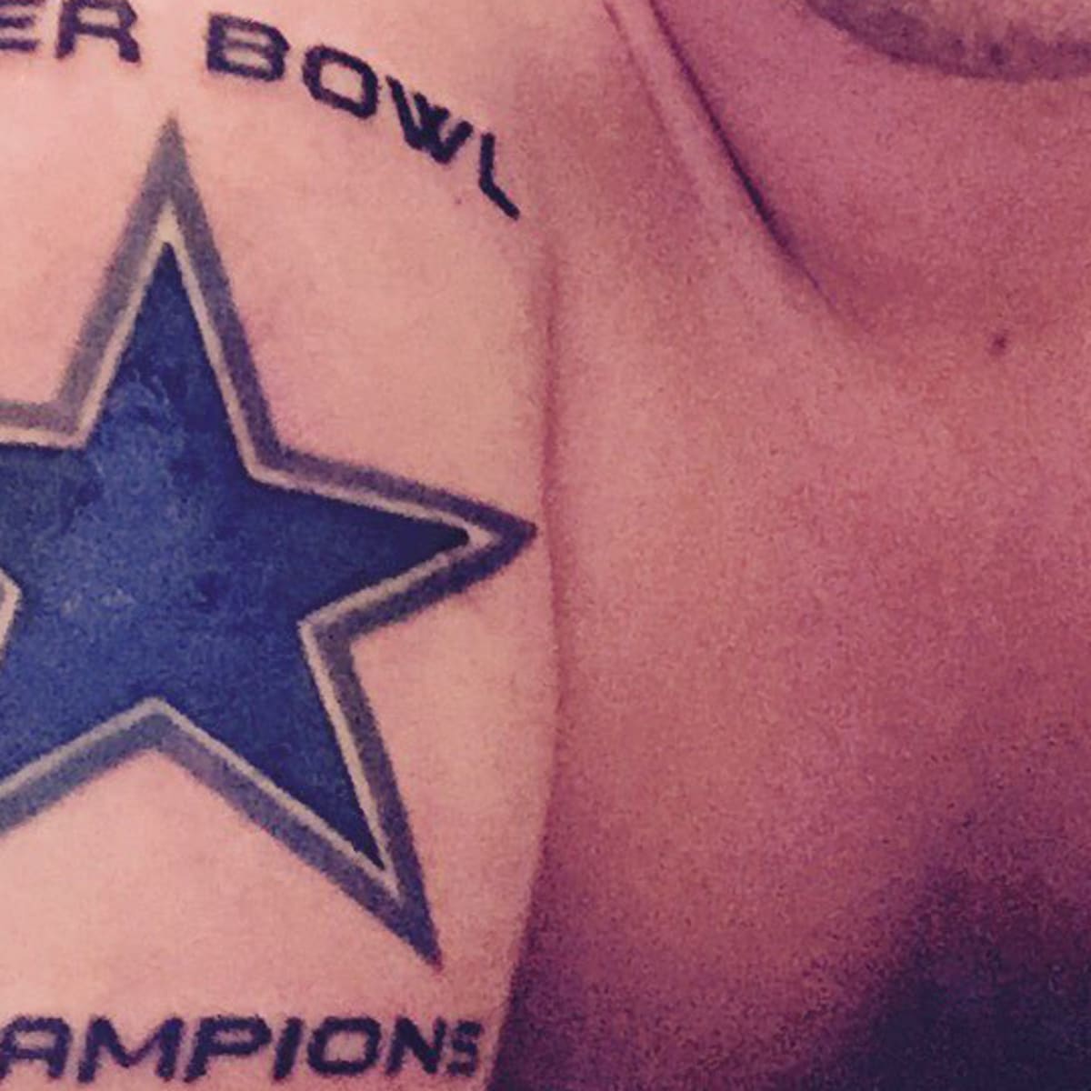 Lions fan gets tattoo fit for a Detroit NFC North divisional championship