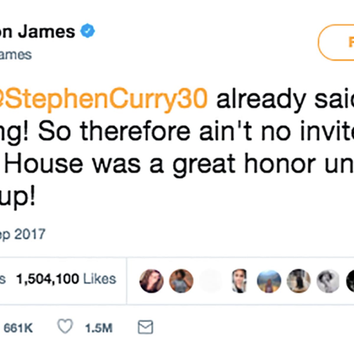 lebron james tweets