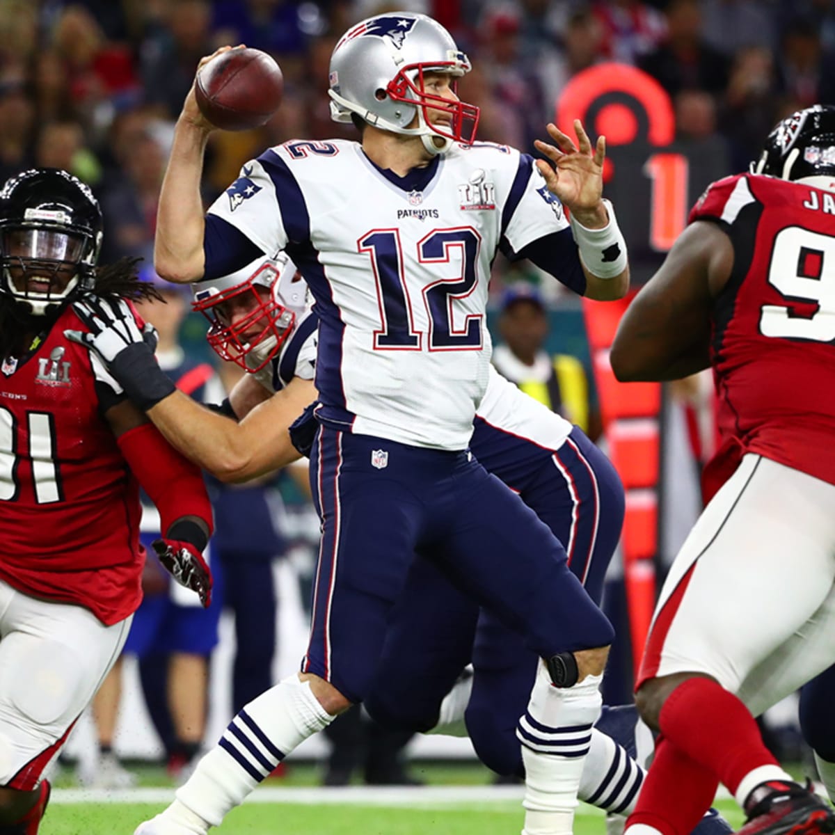 Brady leads biggest comeback, Patriots win 34-28