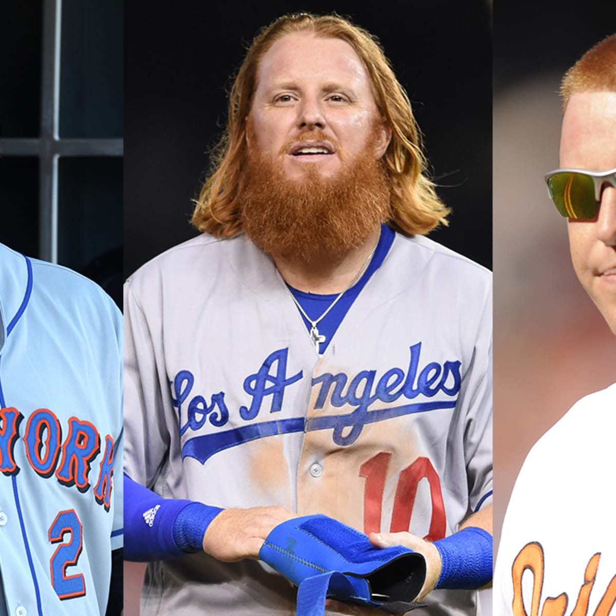 Justin Turner beard, hair; Watch evolution of look; Dodgers