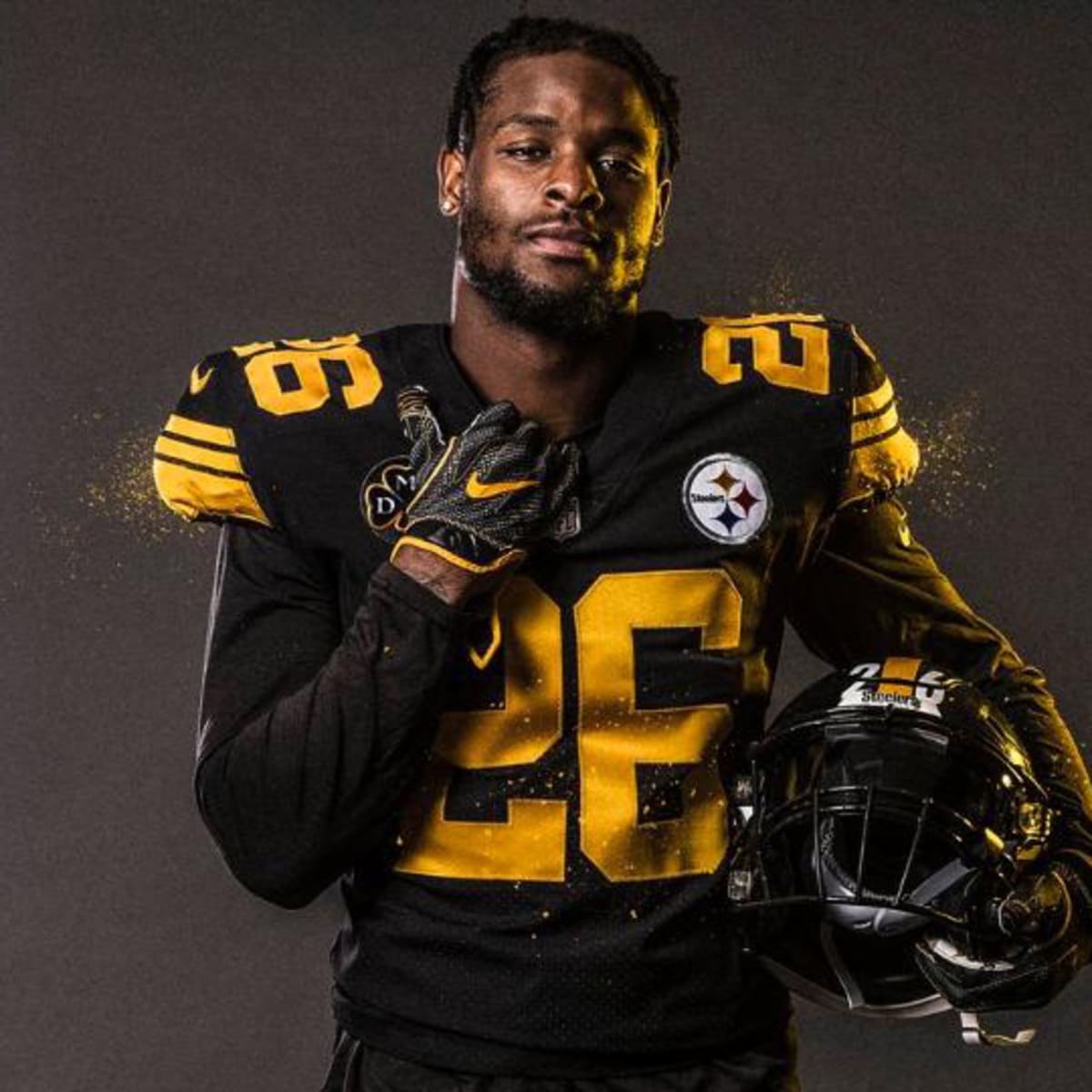 steelers all black color rush
