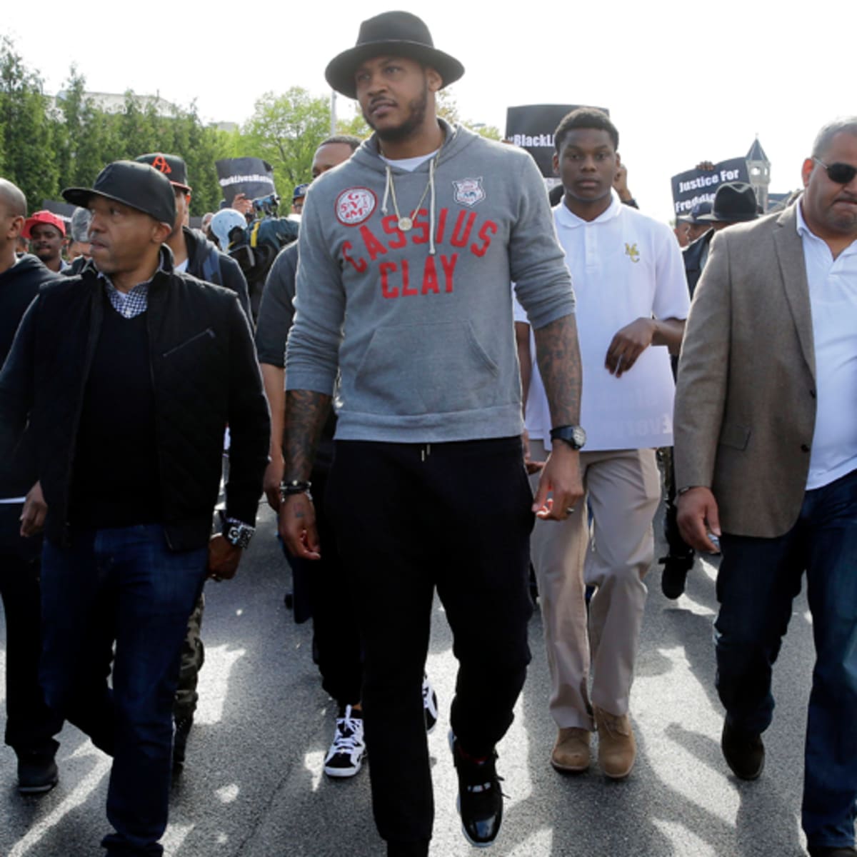 Carmelo Anthony on police violence, good and bad cops - Sports ...