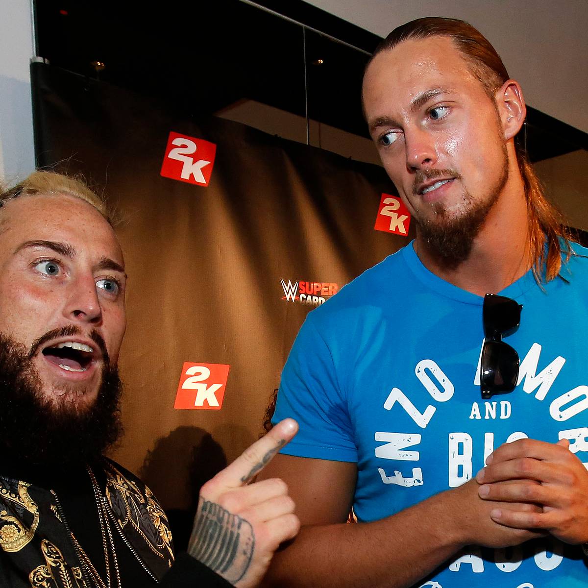 Wwe S Enzo Amore Big Cass Talk Sports Music Sports Illustrated