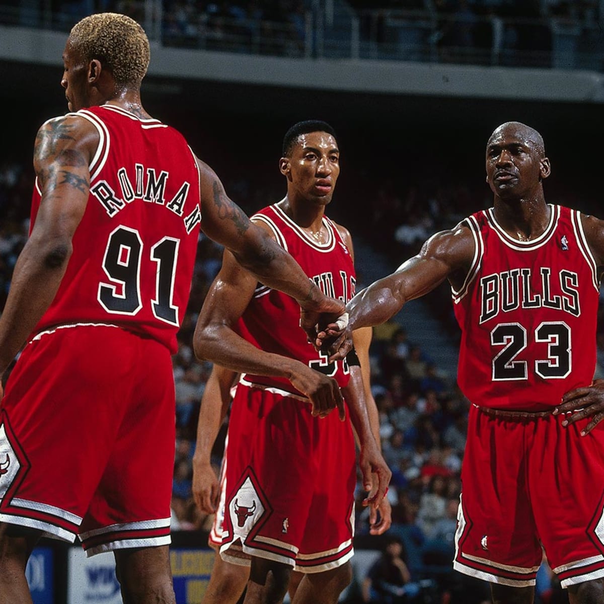1996 Dennis Rodman Chicago Bulls Sports Illustrated March 4 