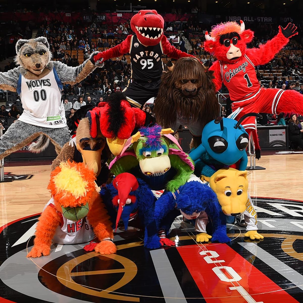 Ranking the NBA's Mascots - Sports Illustrated