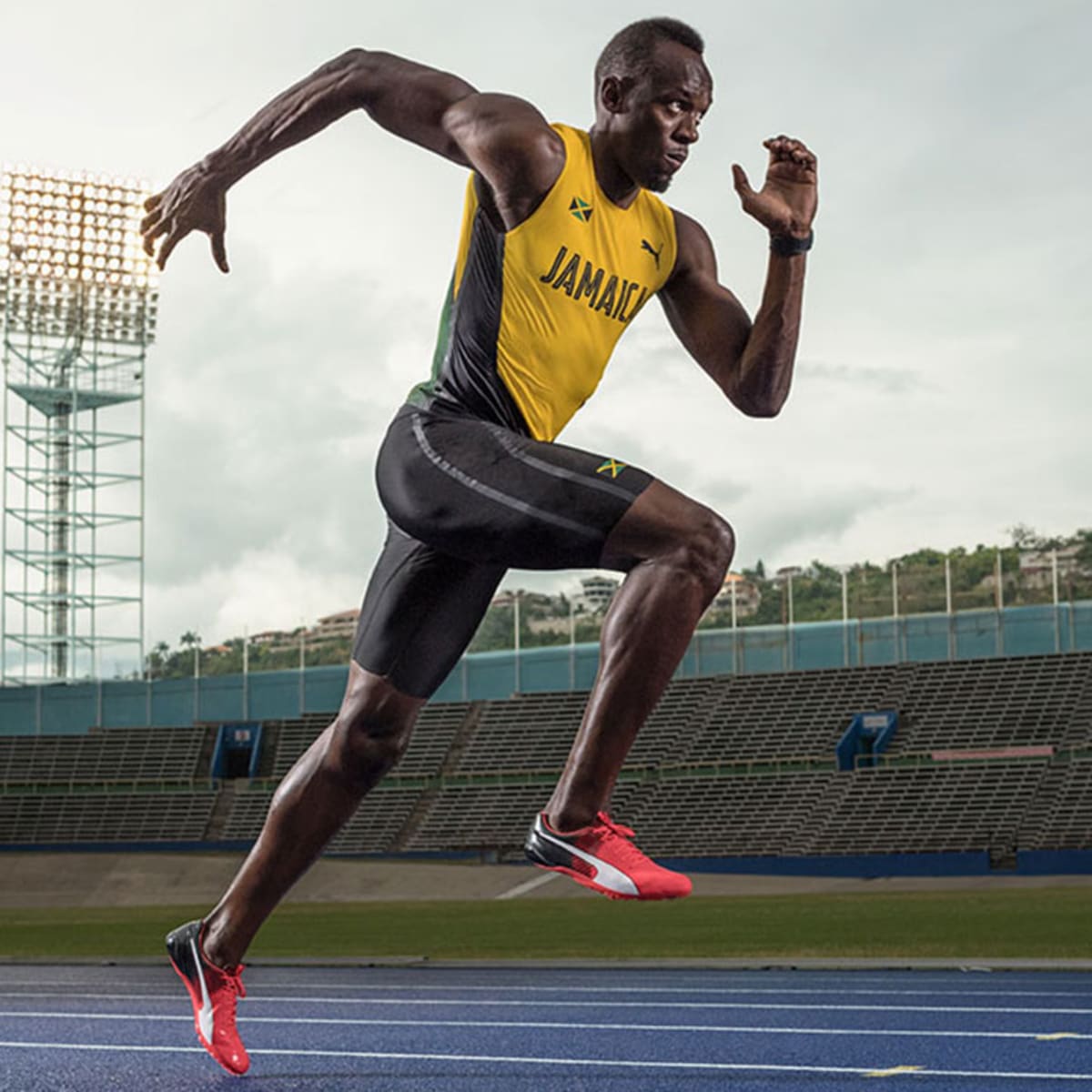 Usain shows Jamaica's Olympic and field kit - Sports Illustrated