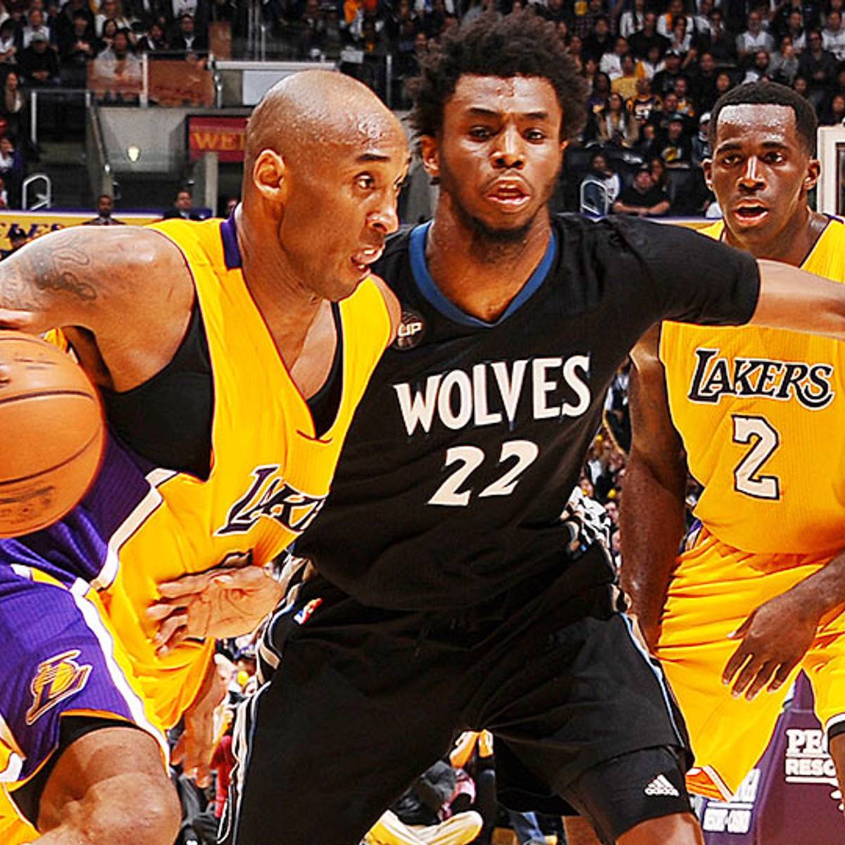 Lakers beat Timberwolves in Kobe Bryant's best game of the season - Sports  Illustrated