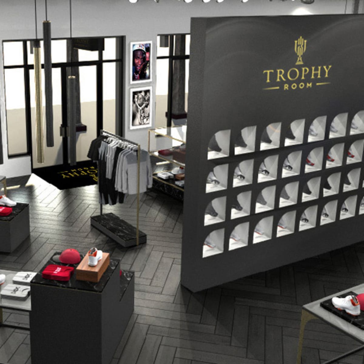 Marcus Jordan opens Trophy Room, an Air Jordan boutique - Sports Illustrated
