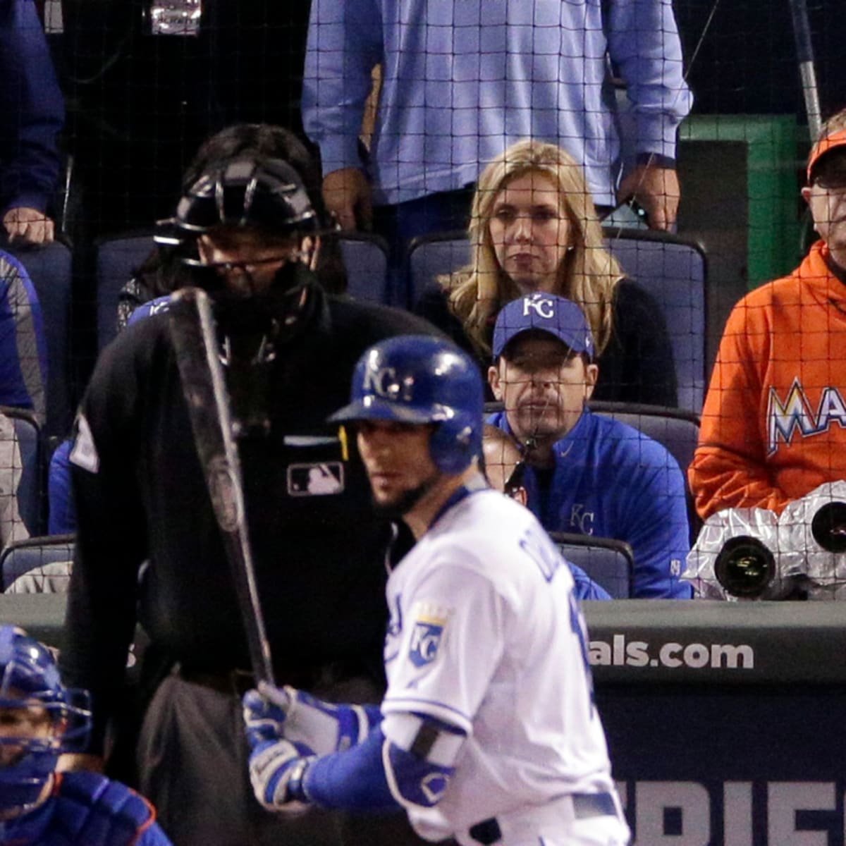 who is the guy with the marlins jersey
