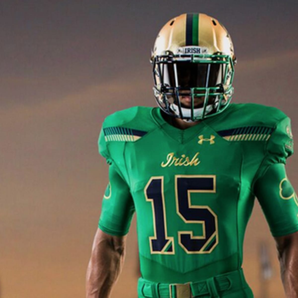 Notre Dame football's Shamrock Series uniforms through the years