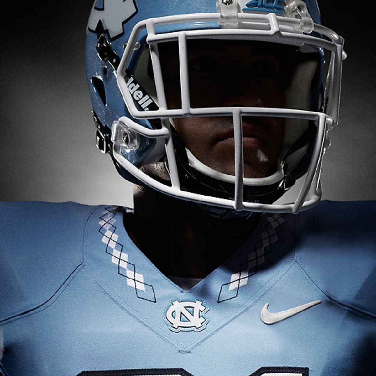 unc black football uniforms