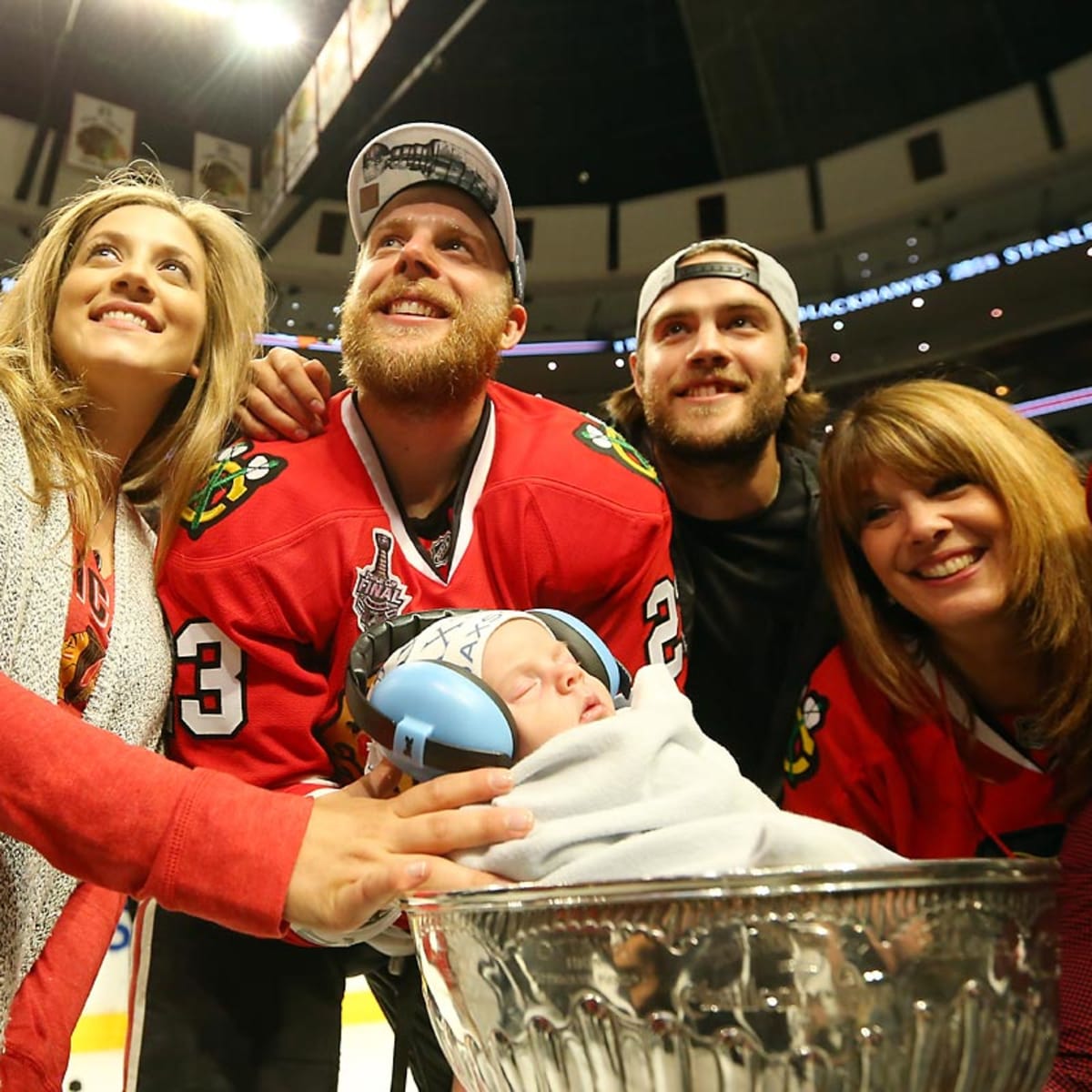 NHL - BREAKING: The record for the youngest baby ever in the #StanleyCup  has just been set at Mercy Hospital St. Louis, just 20 minutes old! - NHL  on NBC Sports