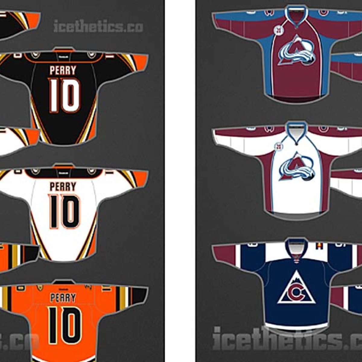 Avalanche 2016 NHL Stadium Series sweater idea: Rockies hockey/Avs combo  look – The Denver Post