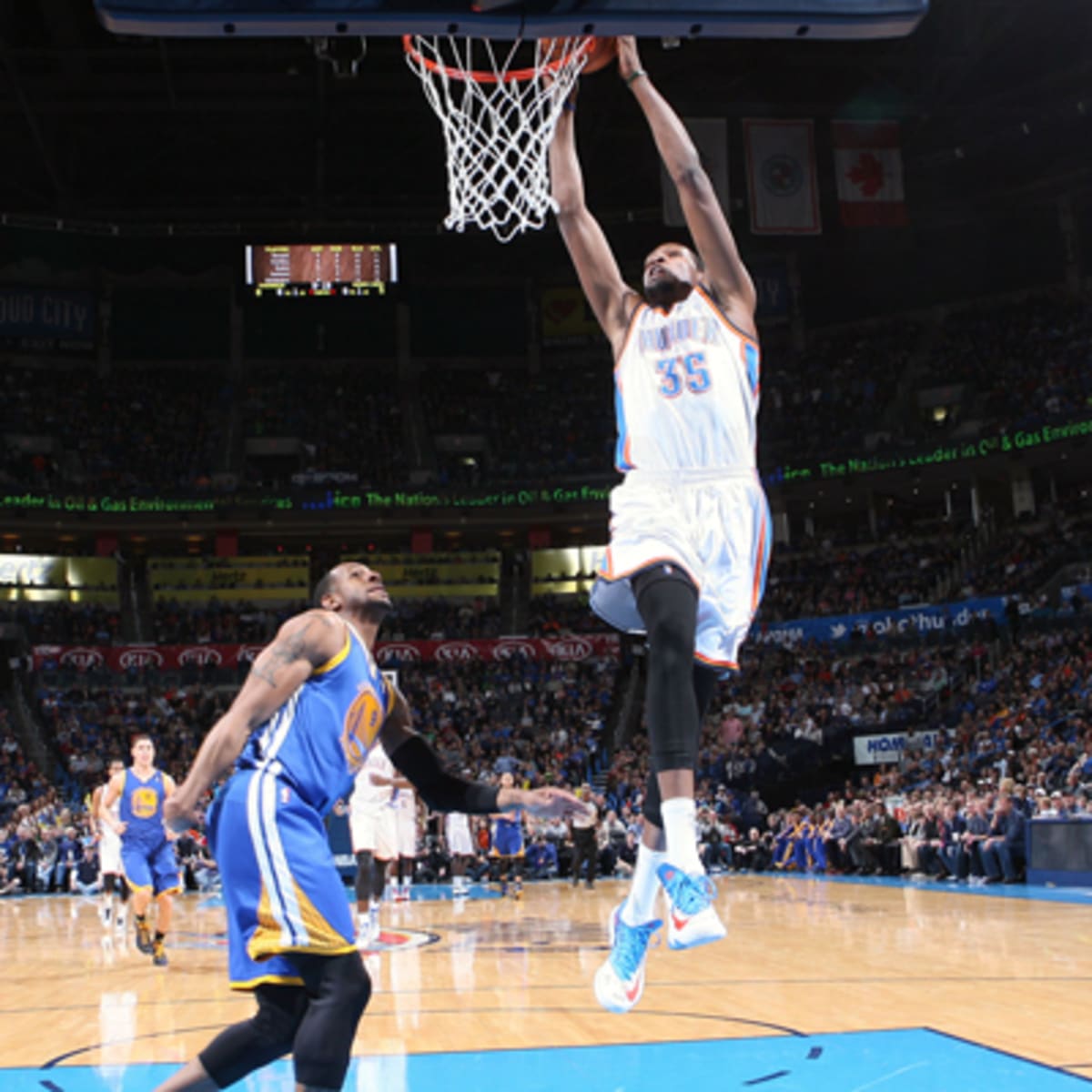 NBA scores 2014: Kevin Durant scores career-high 54, Blazers roll
