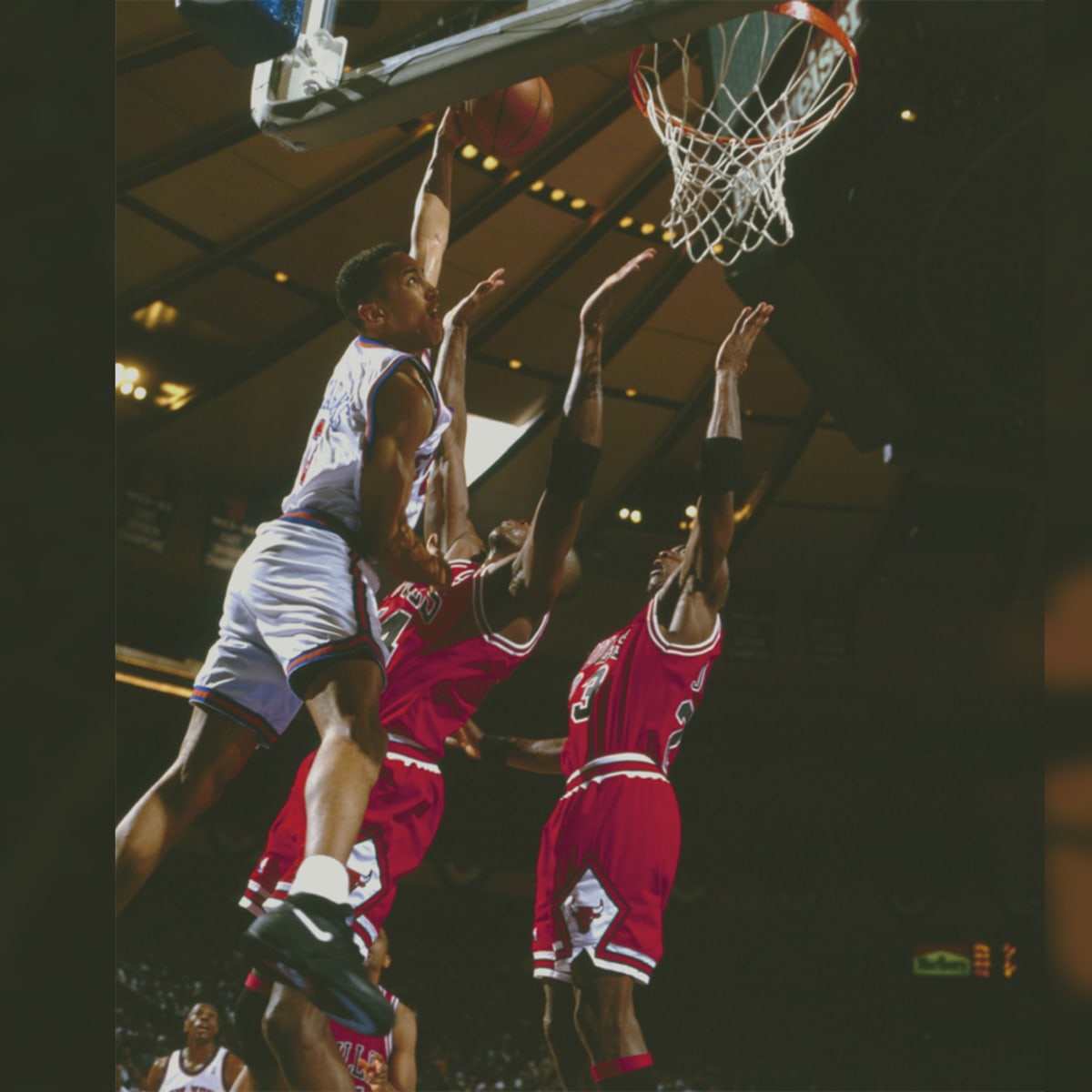 Michael Jordan Chicago Bulls John Starks New York Knicks