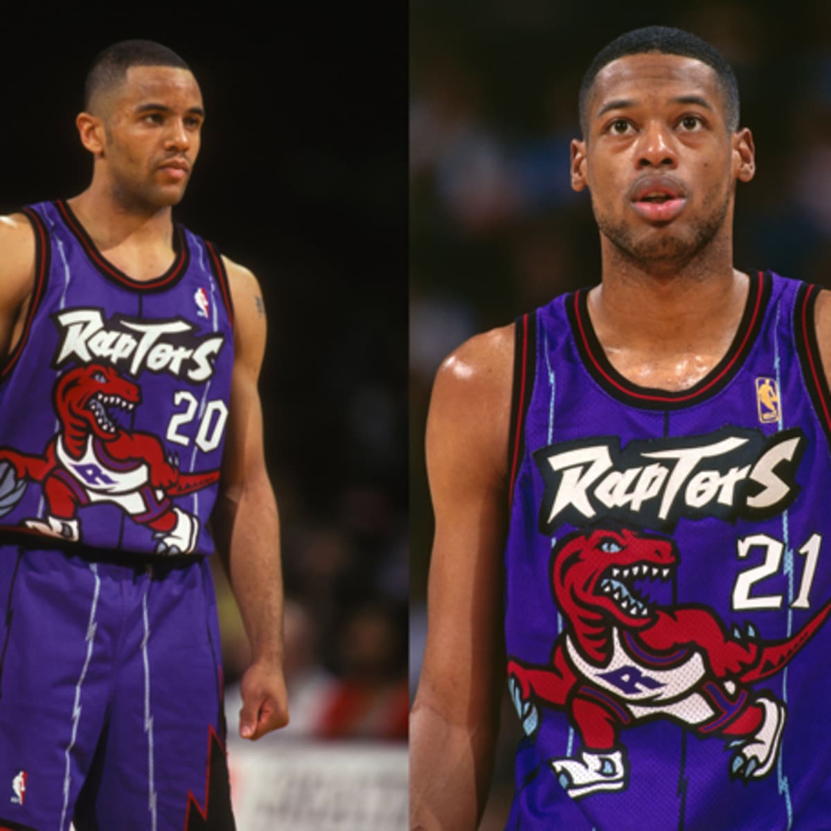 behandle rack Held og lykke Raptors to wear purple 'Dino' throwback jerseys during 2014-15 season -  Sports Illustrated