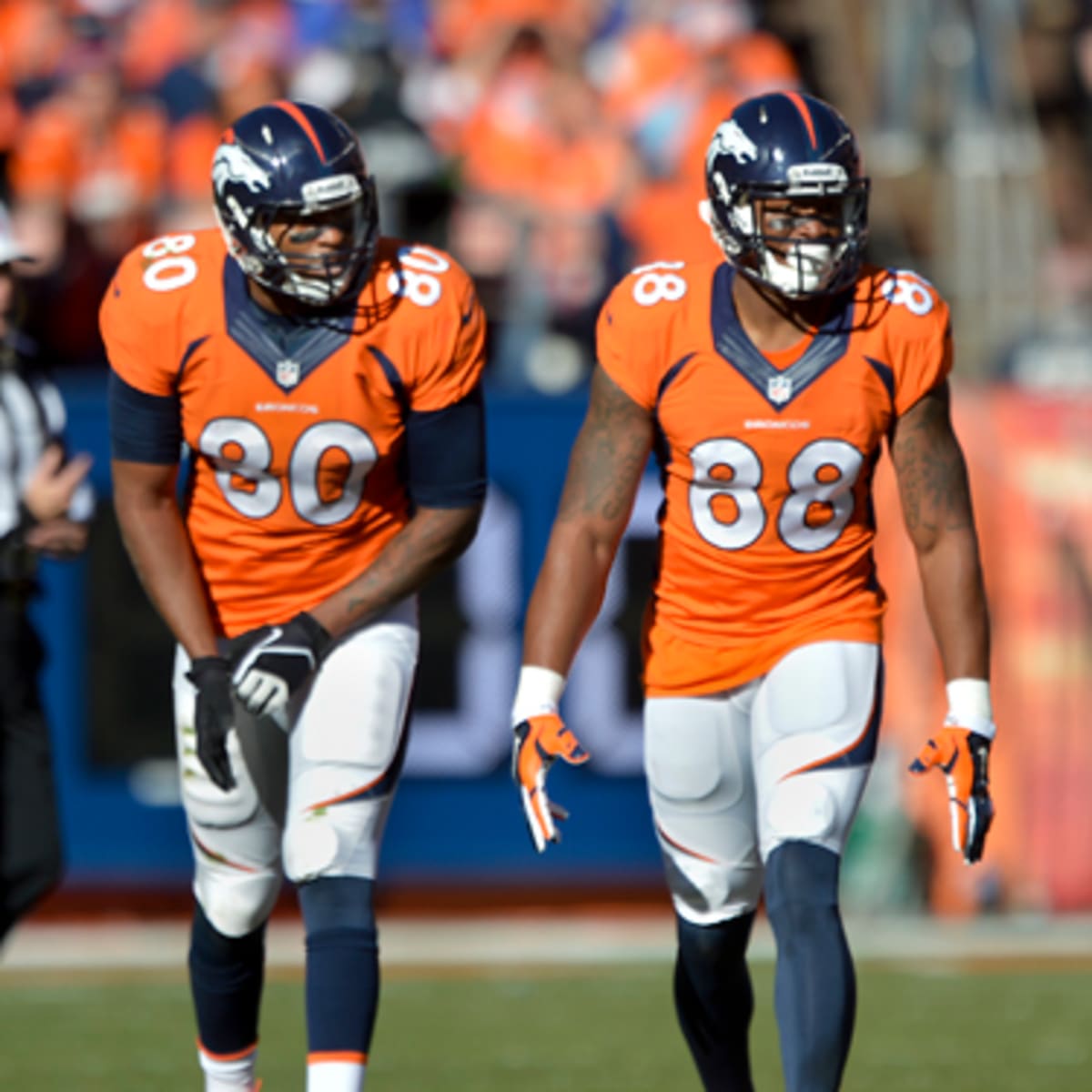 Report: Broncos start contract talks with Demaryius Thomas, Julius Thomas -  Sports Illustrated