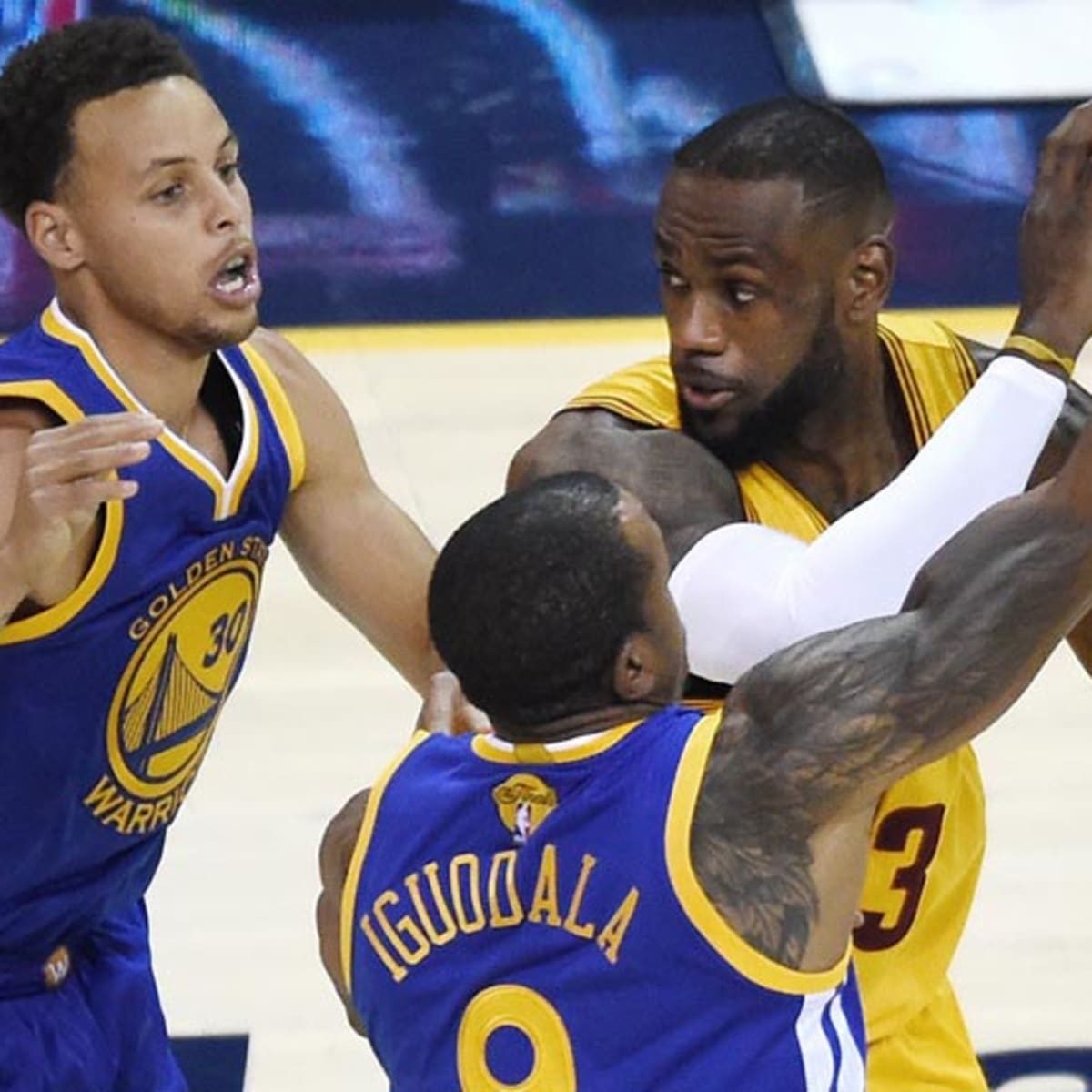 LeBron, Cavs avoid going down 2-0 in Finals, beat Warriors 95-93