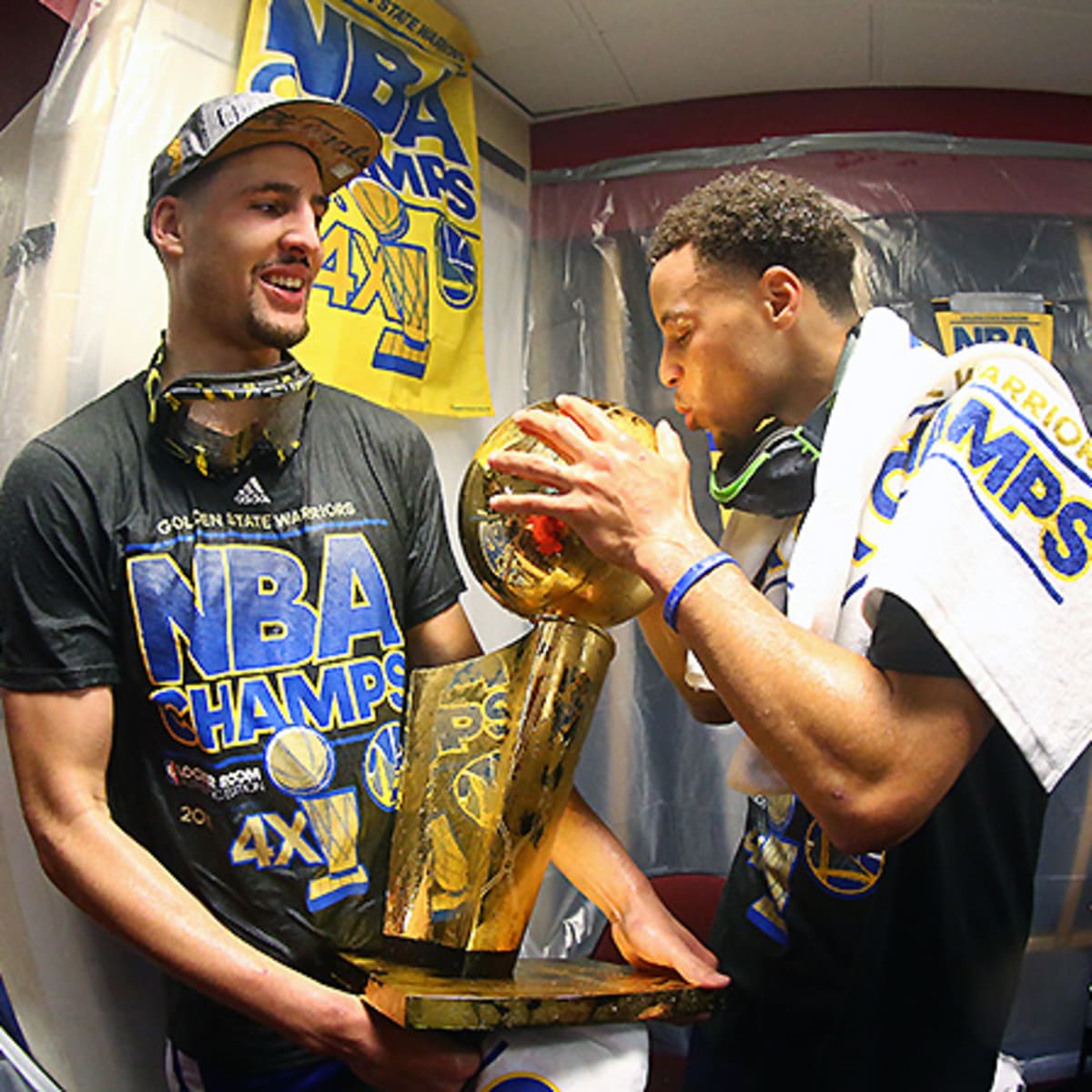 Golden State Warriors Celebrate Nba Finals Win Over Cavaliers Sports Illustrated