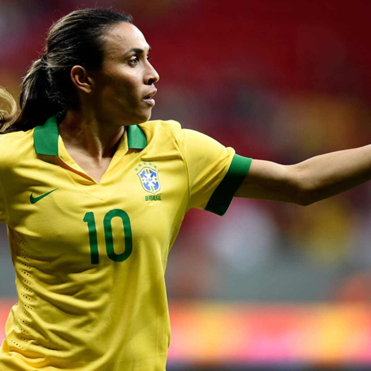Brazil's Marta scored more World Cup goals than any woman or man