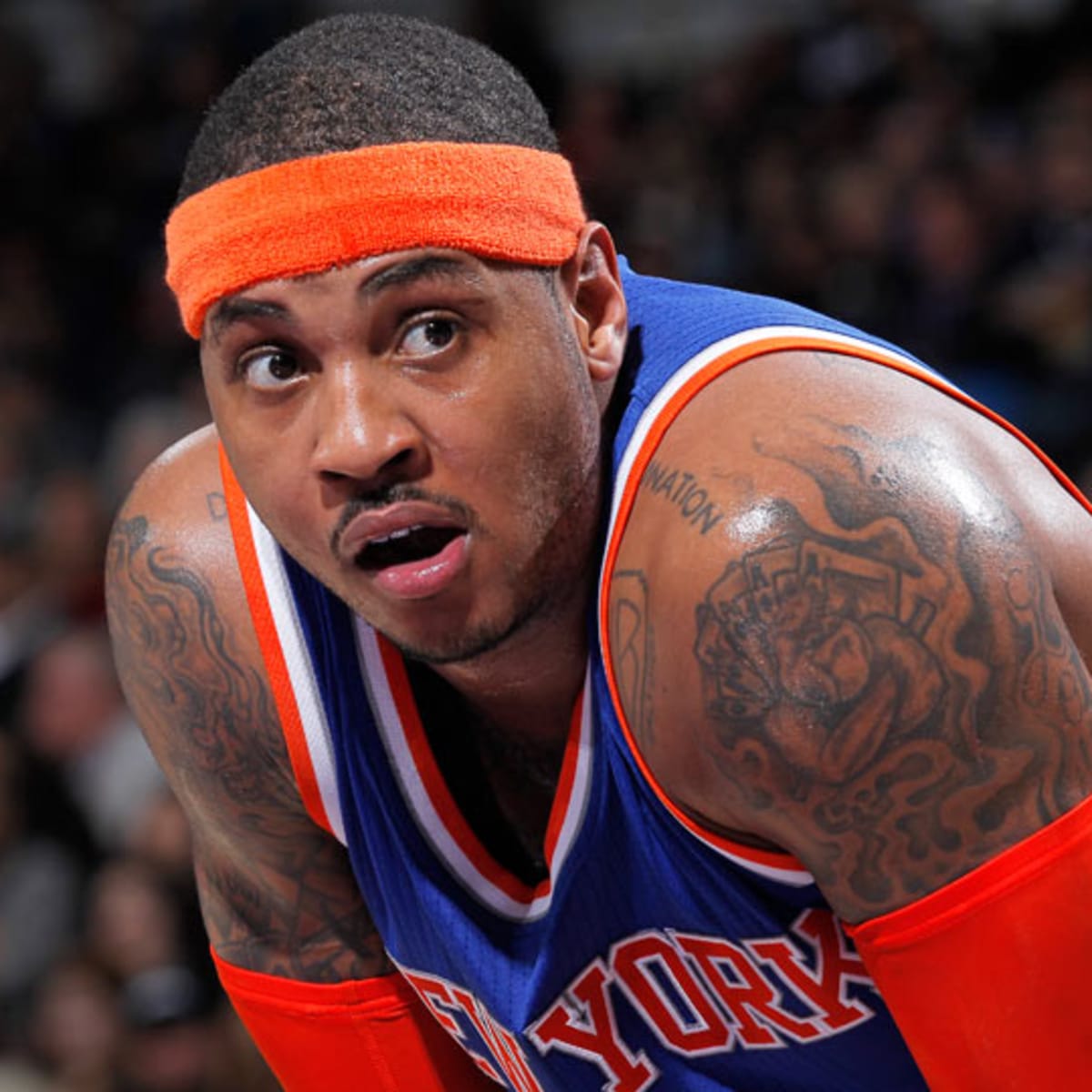 Carmelo Anthony back with 34 points as New York Knicks rock Nuggets, NBA