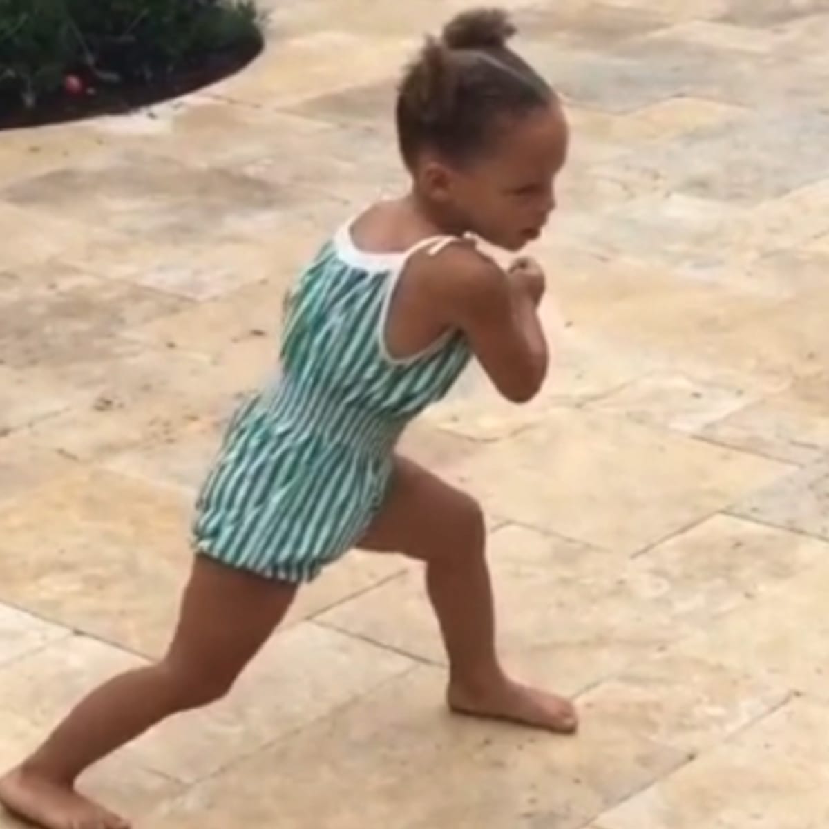 WATCH: Riley Curry does the Whip and Nae Nae on her 3rd birthday 