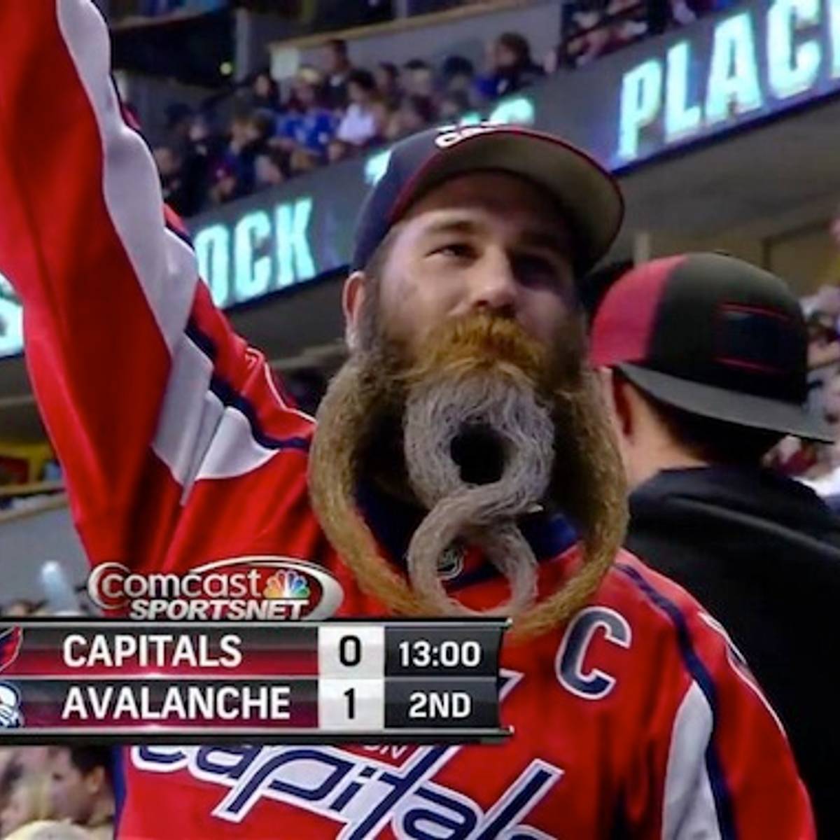 Capitals Fan Molds Beard into the 