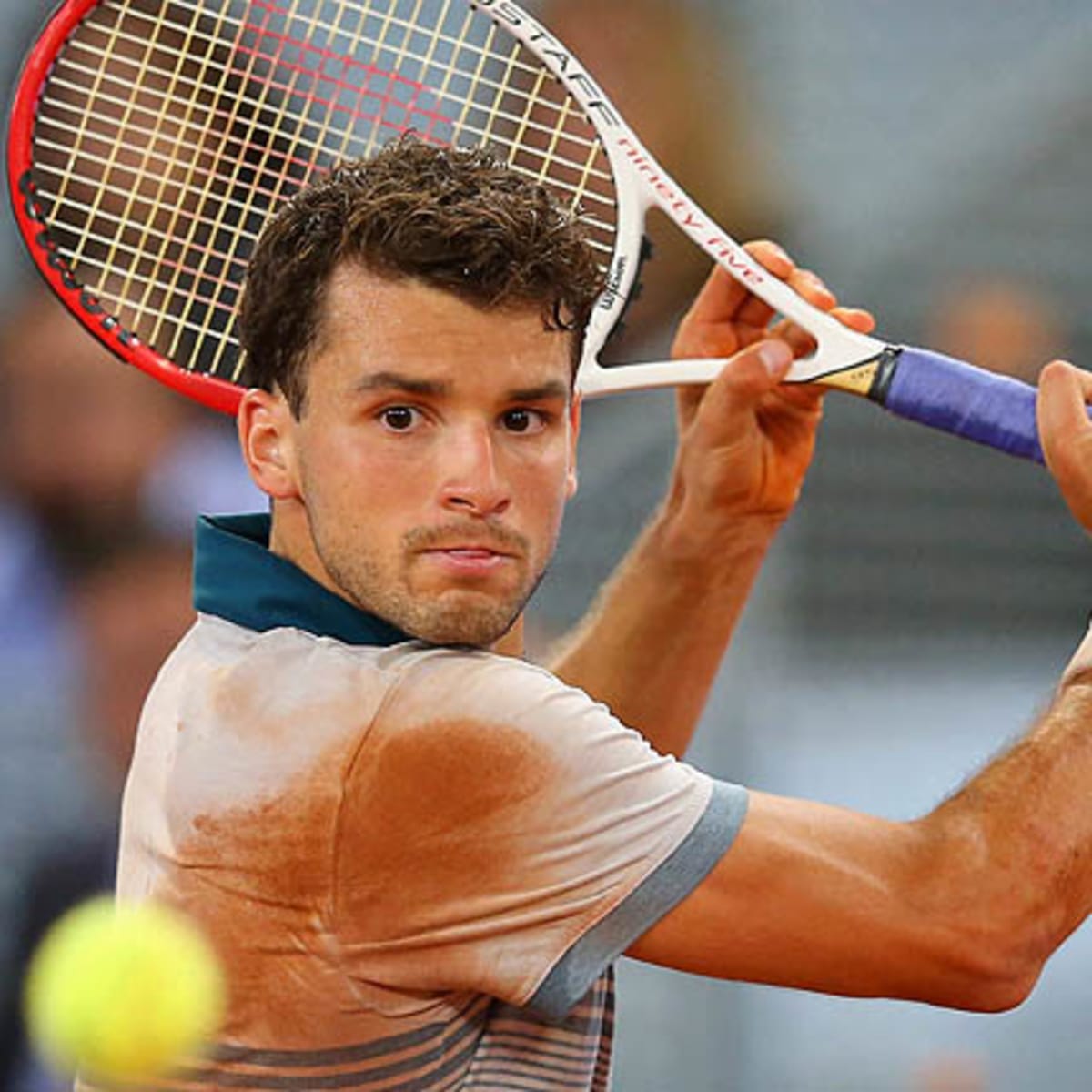 Grigor Dimitrov scores emotional upset over Novak Djokovic at Madrid Open