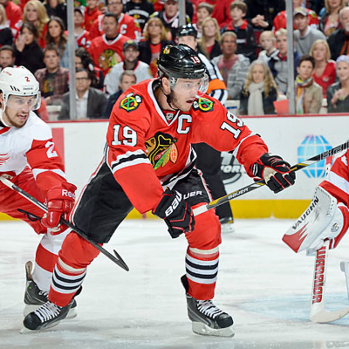 Devils 'getting ready for the playoffs,' visit Toews, Blackhawks