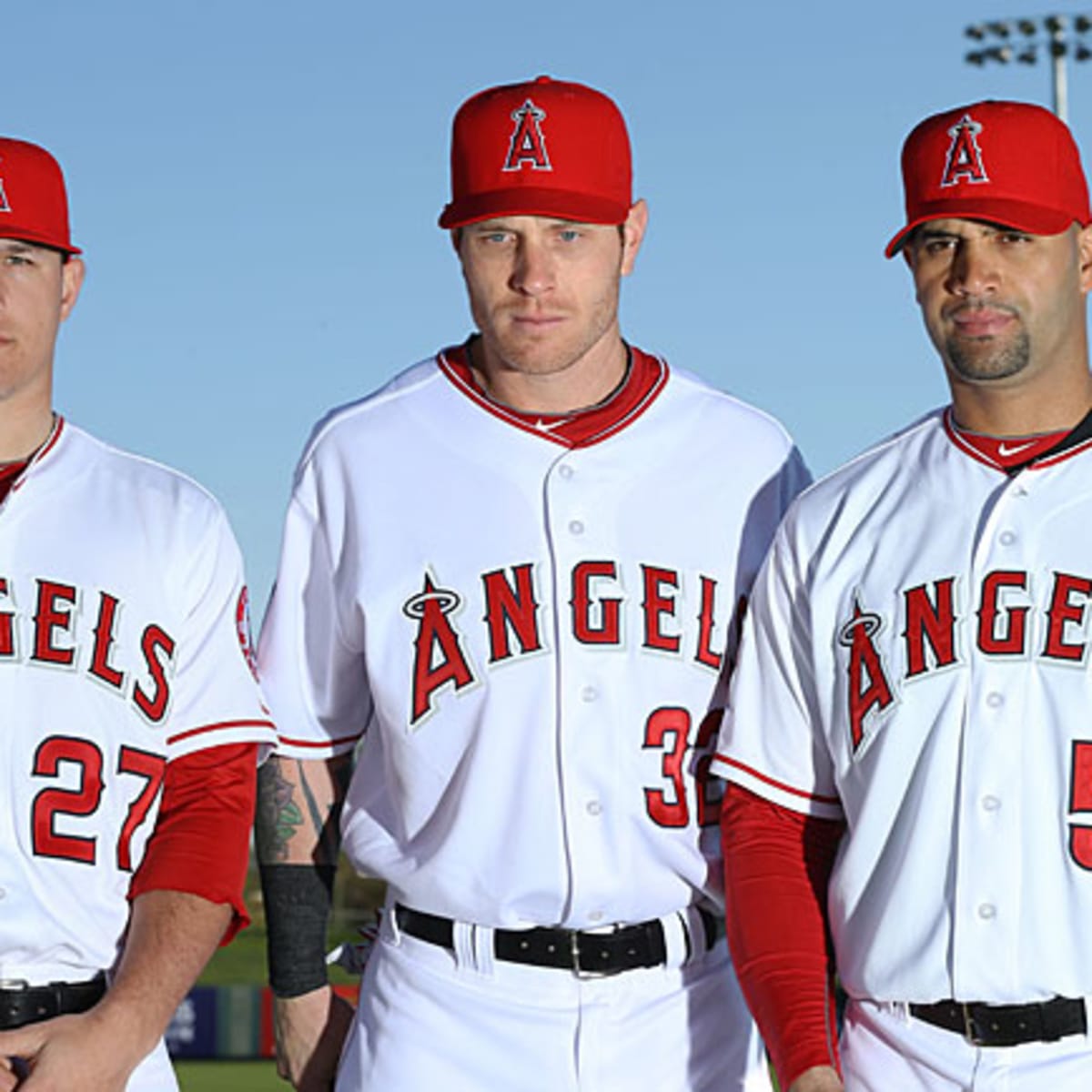 Buy MLB Men's Los Angeles Angels of Anaheim Ervin Santana Road