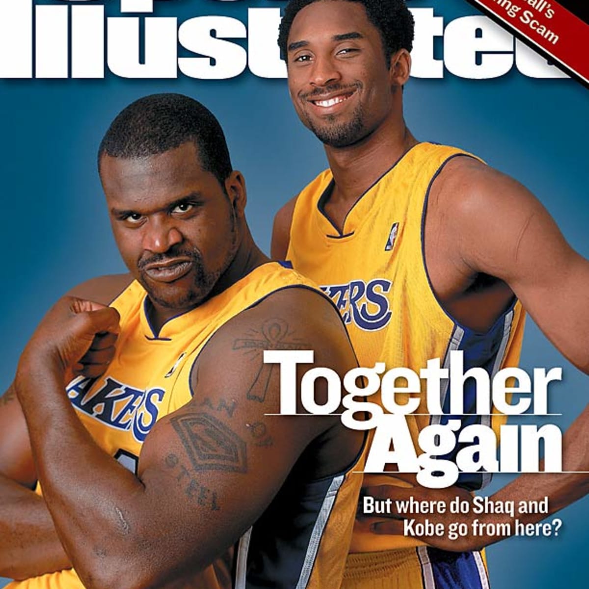 Lakers Shaquille O'Neal Signed 2000 Sports Illustrated Magazine