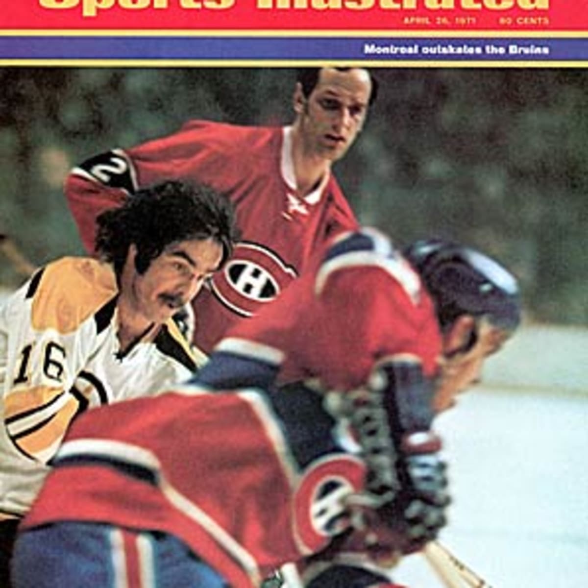 Hockey Digest May 1975 Derek Sanderson New York Rangers shipping label