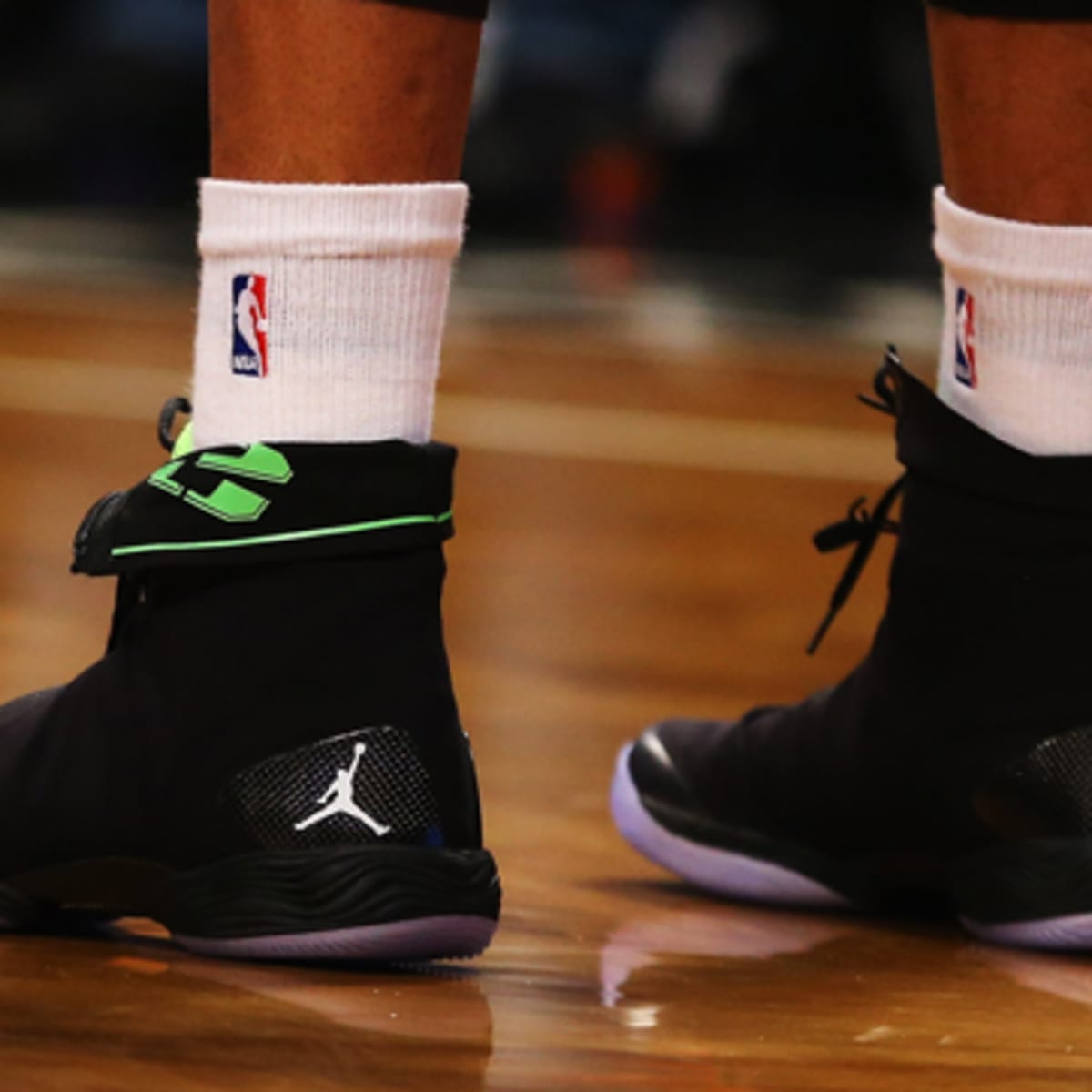 russell westbrook green shoes