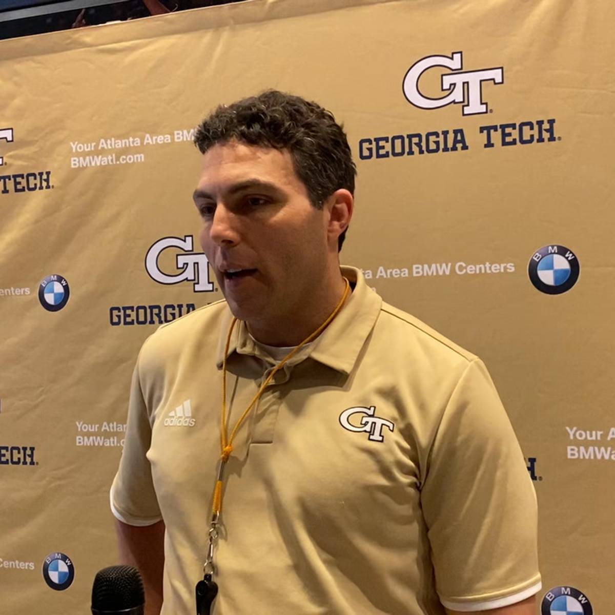 Georgia Tech Head Coach Josh Pastner 