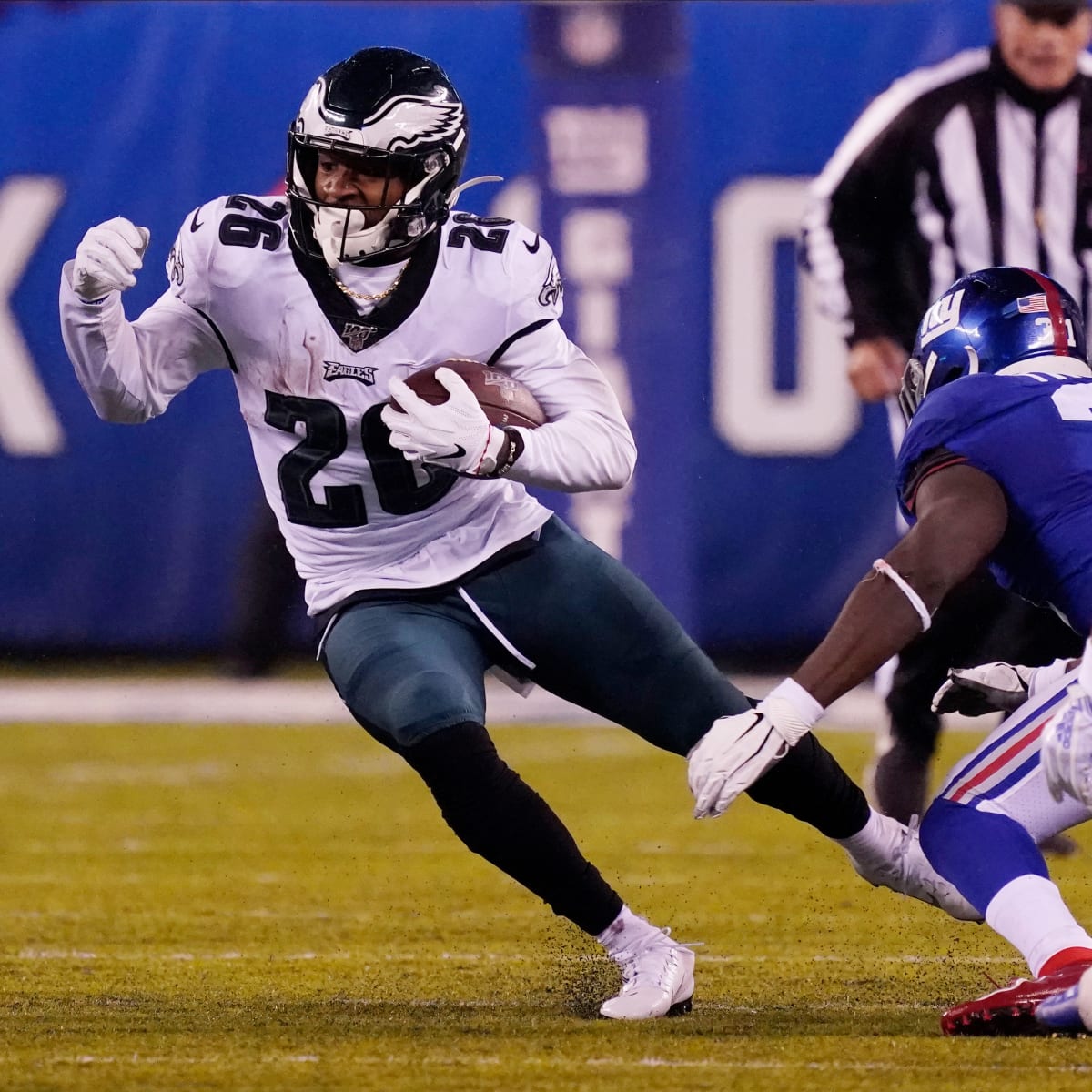 Eagles' Miles Sanders rapidly approaching these notable franchise rookie  records 