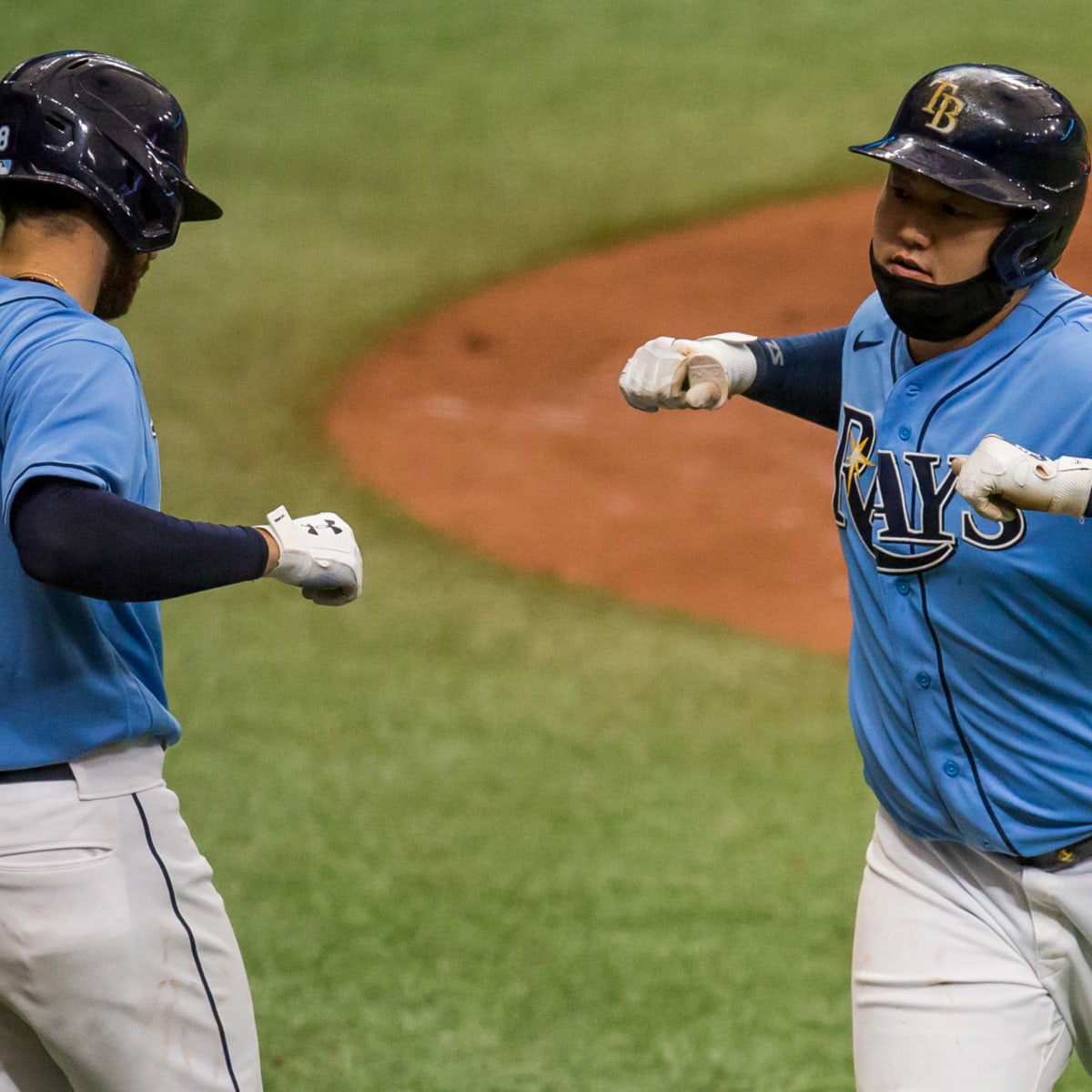 Rays' Ji-Man Choi hits home run batting righthanded for first time - Sports  Illustrated