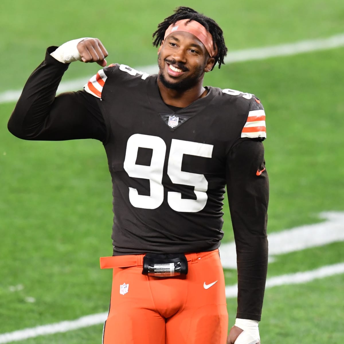 Myles Garrett Named Cleveland Browns Walter Payton Man of the Year - Sports  Illustrated Cleveland Browns News, Analysis and More