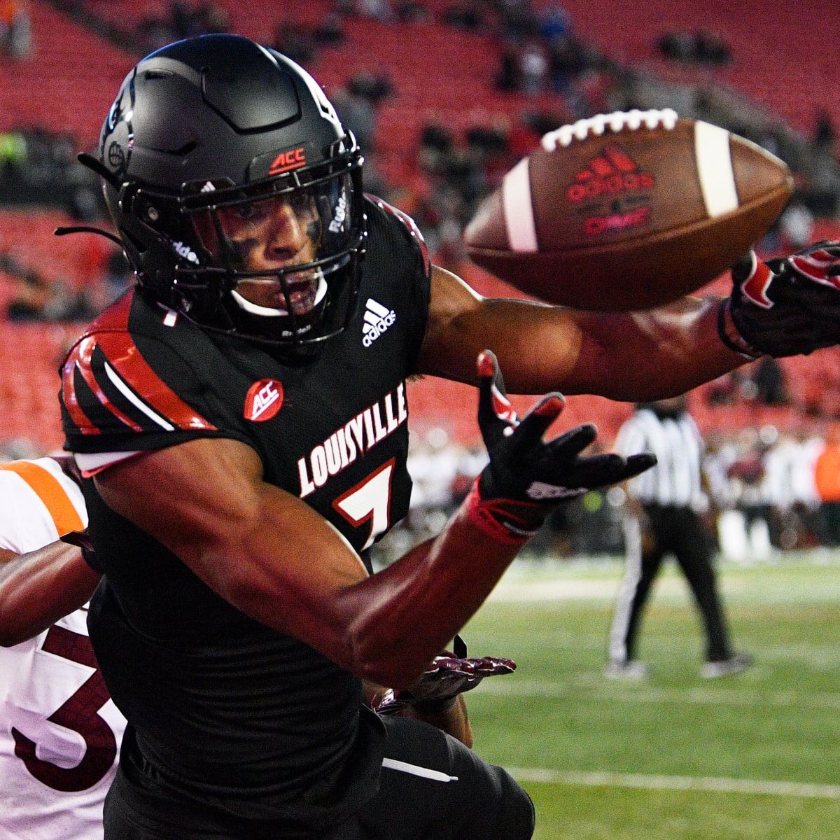 Highlights Photos Notes Virginia Tech 42 Louisville 35 Sports Illustrated Louisville Cardinals News Analysis And More