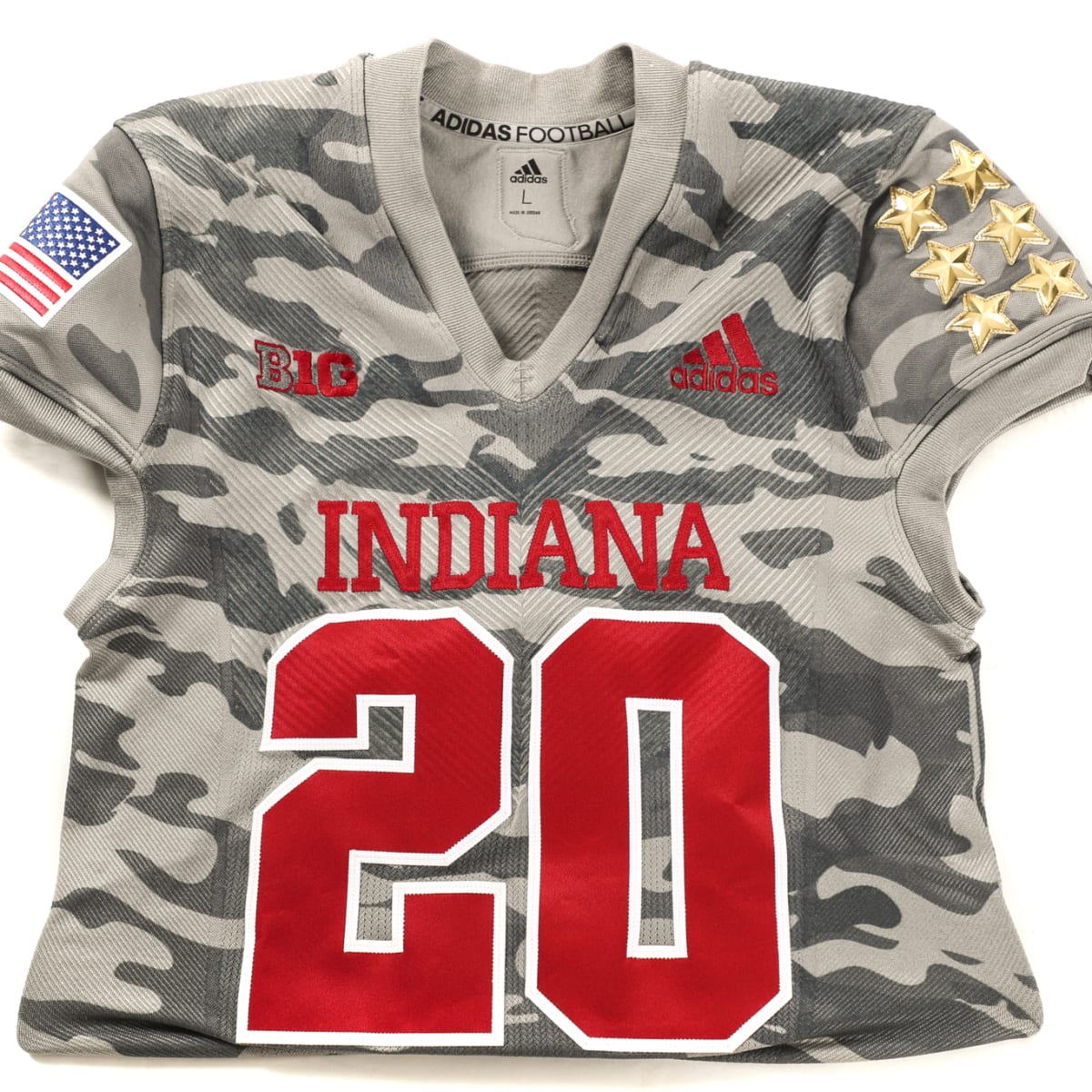 UPDATE: Indiana Football No Longer Wearing 'Salute to Service' Uniforms  Against Michigan - Sports Illustrated Indiana Hoosiers News, Analysis and  More