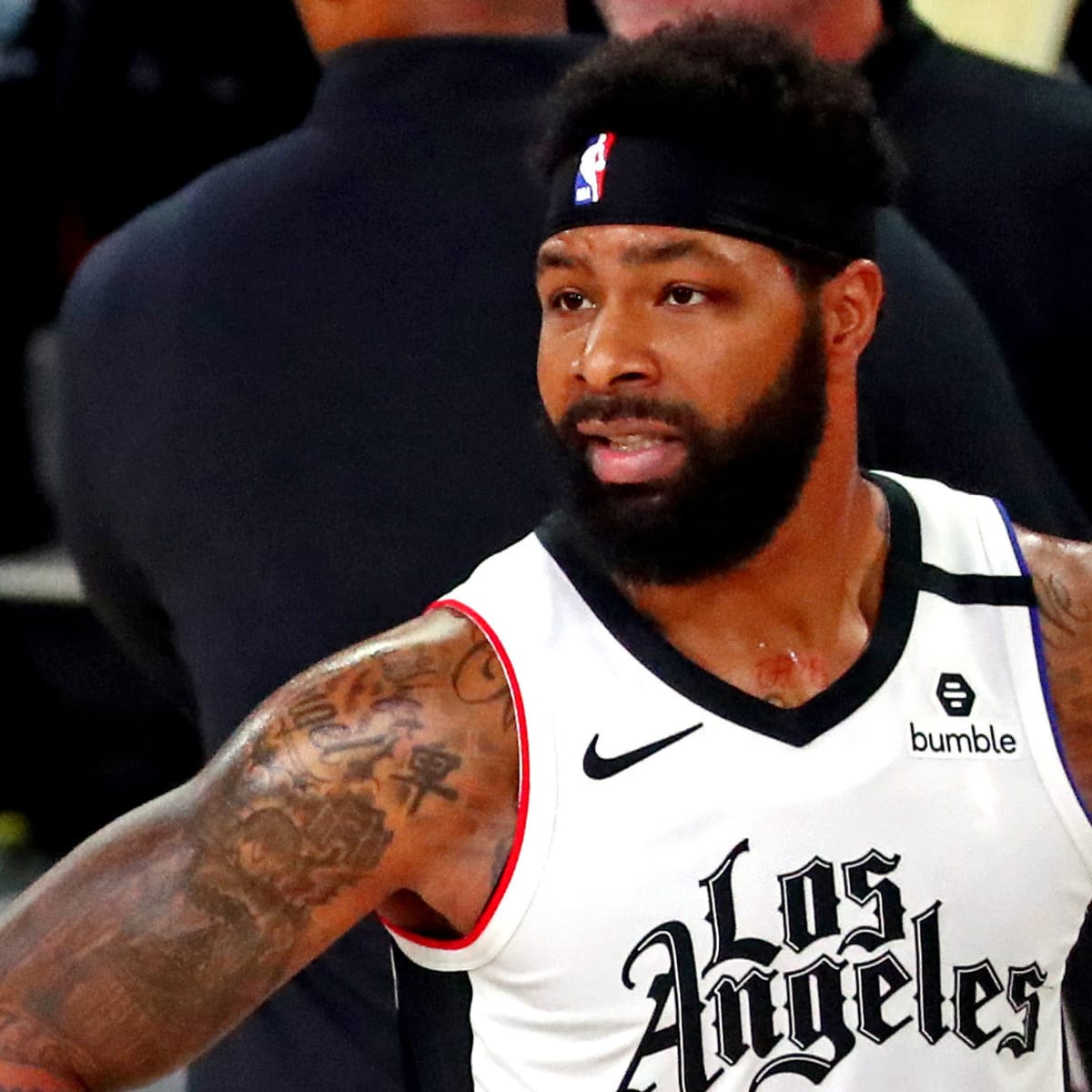 LA Clippers forward Marcus Morris didn't want to get his Kansas jersey  retired without his brother's - Clips Nation