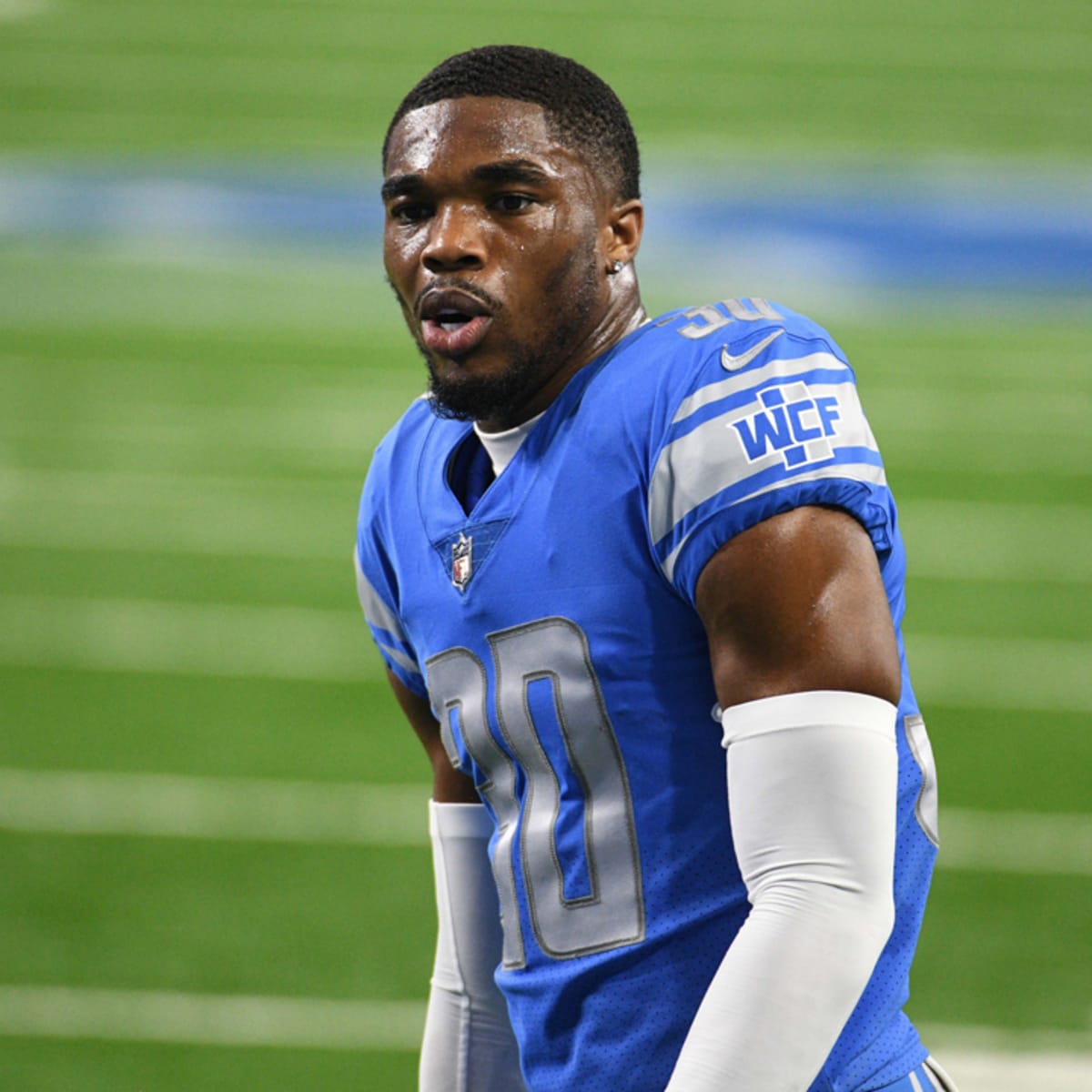 jeff okudah lions jersey