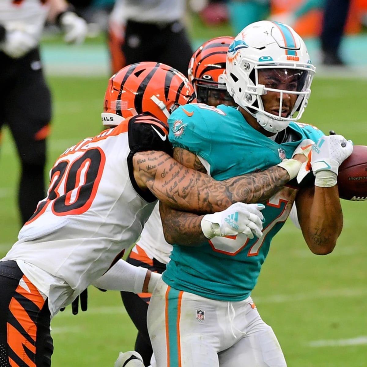 Five players ejected in chippy Miami Dolphins-Cincinnati Bengals