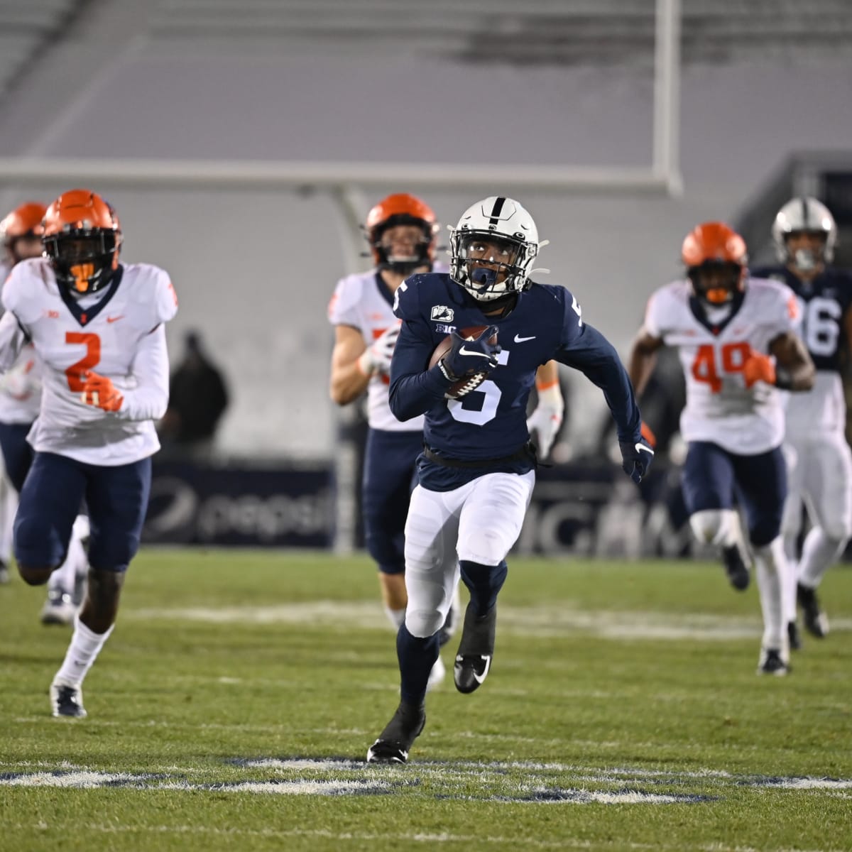 How Penn State Receiver Jahan Dotson ran his fastest 40-yard dash