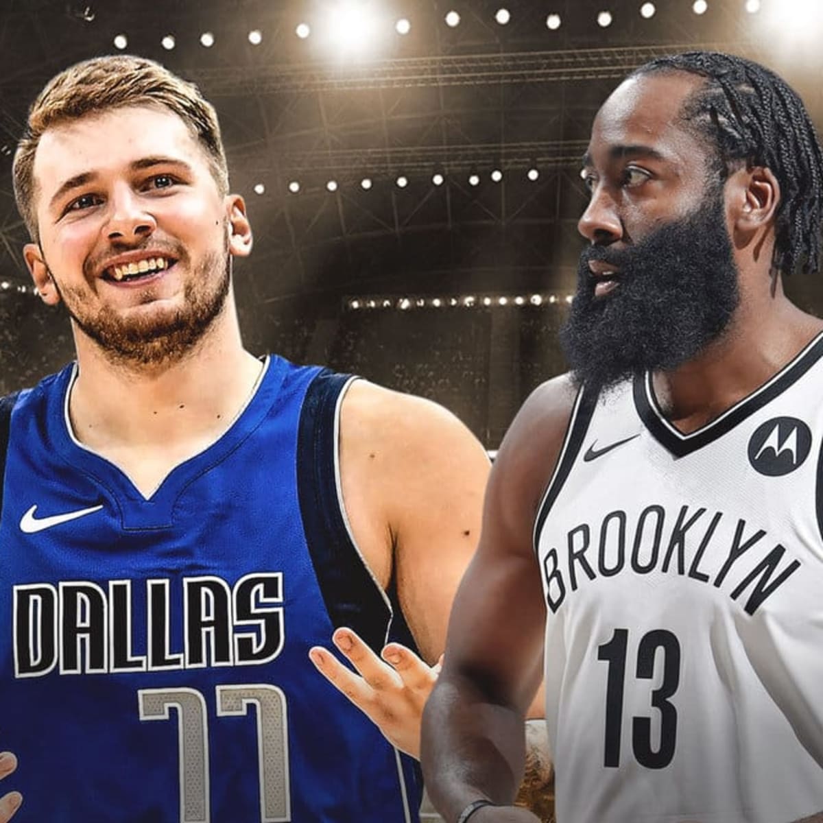 Luka Doncic (41 PTS, 6 REB, 10 AST) vs. James Harden (32 PTS, 9 REB, 11  AST) Battle in MVP Showcase 