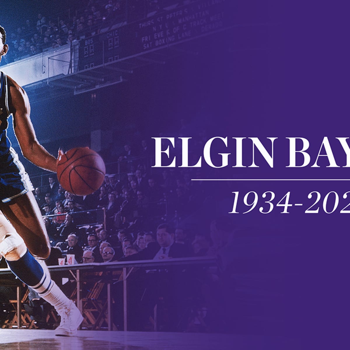 NBA Legend Elgin Baylor Dead At 86