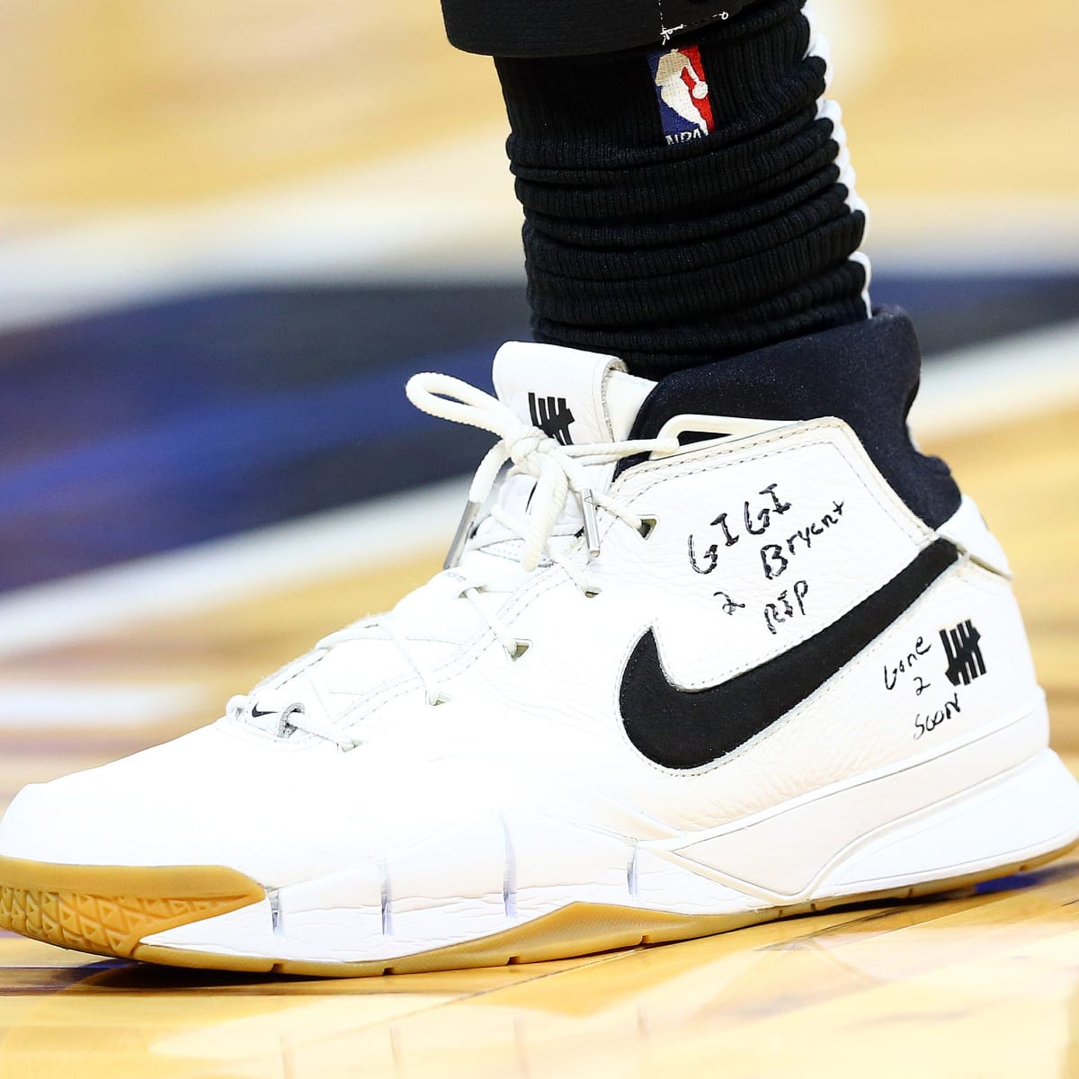 Kobe Bryant Death Nba Players Pay Tribute With Sneakers Sports Illustrated