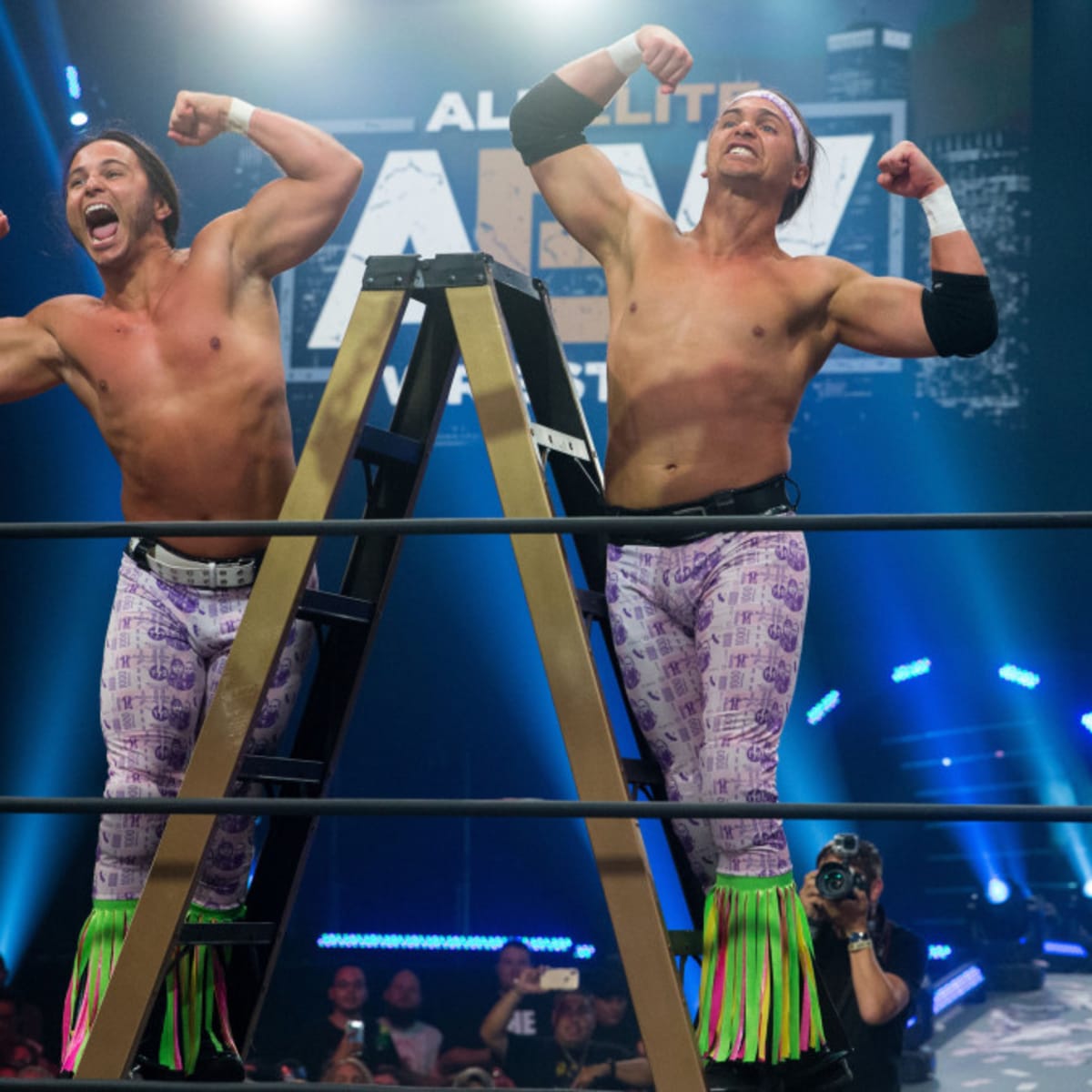 Aew S Young Bucks Matt And Nick Jackson Reach The Top Together Sports Illustrated