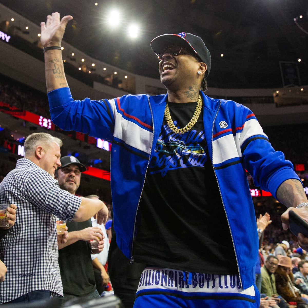 Eagles Star Pays Ultimate Respect to Sixers Legend Allen Iverson